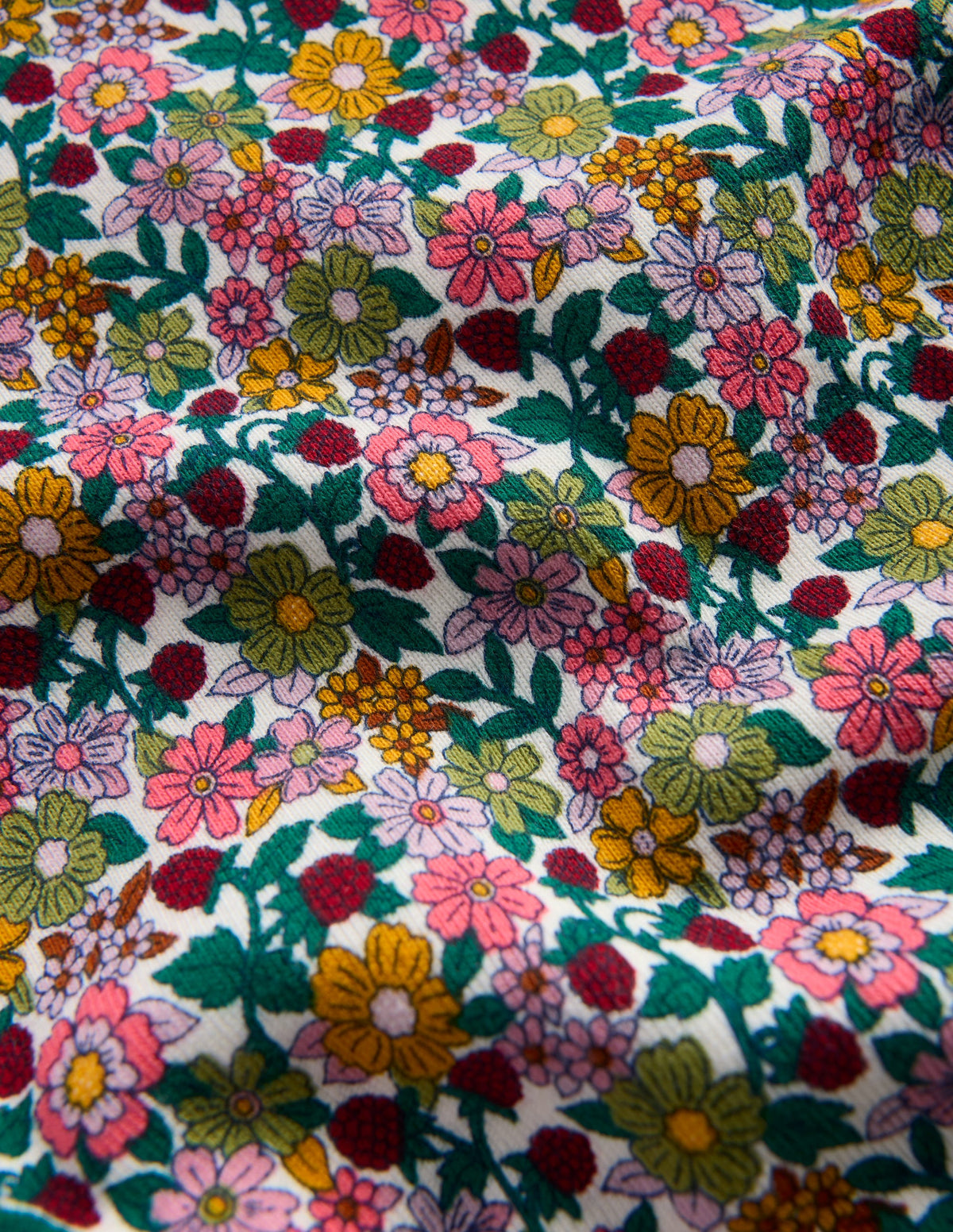 Eng anliegender, langer Schlafanzug-Blumenmuster - Image 3