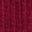 Plissierter Skort-Rubinrot Cord