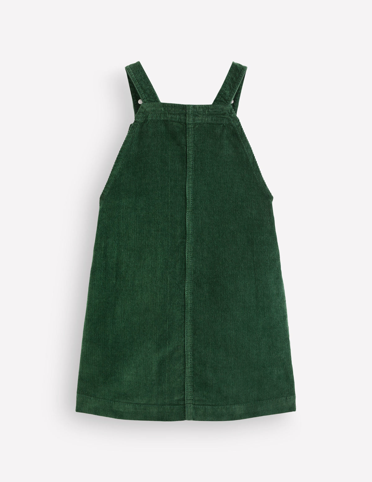 Adeline Latzkleid in A-Linie-Grün Blumenmuster Cord - Image 2