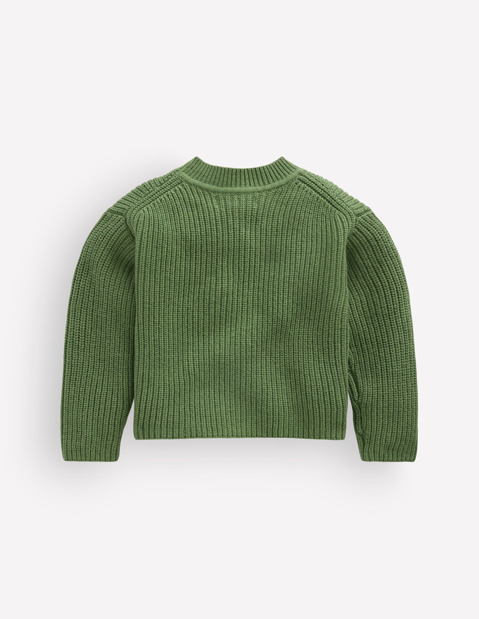 Grobstrickjacke für den Alltag-Zartes Grün, Meliert-3