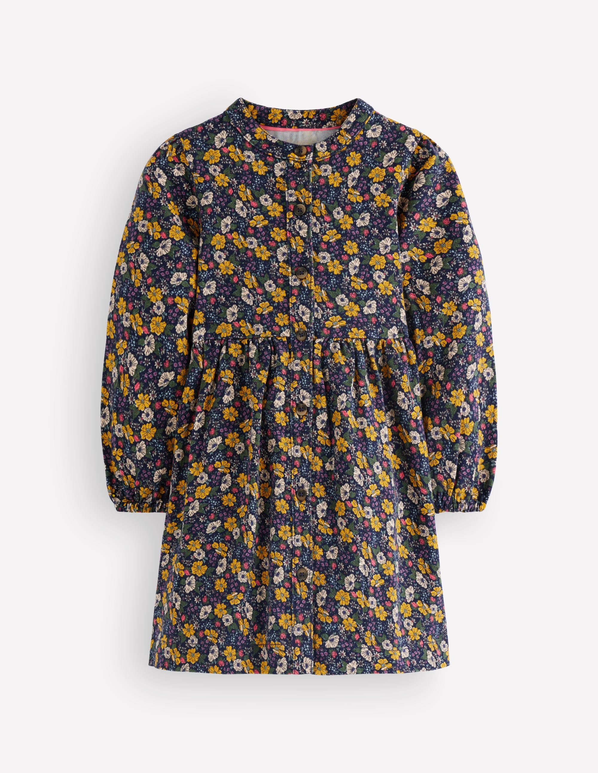 Betsy Gewebtes Kleid mit Puffärmeln-London-Stickerei - Image 3