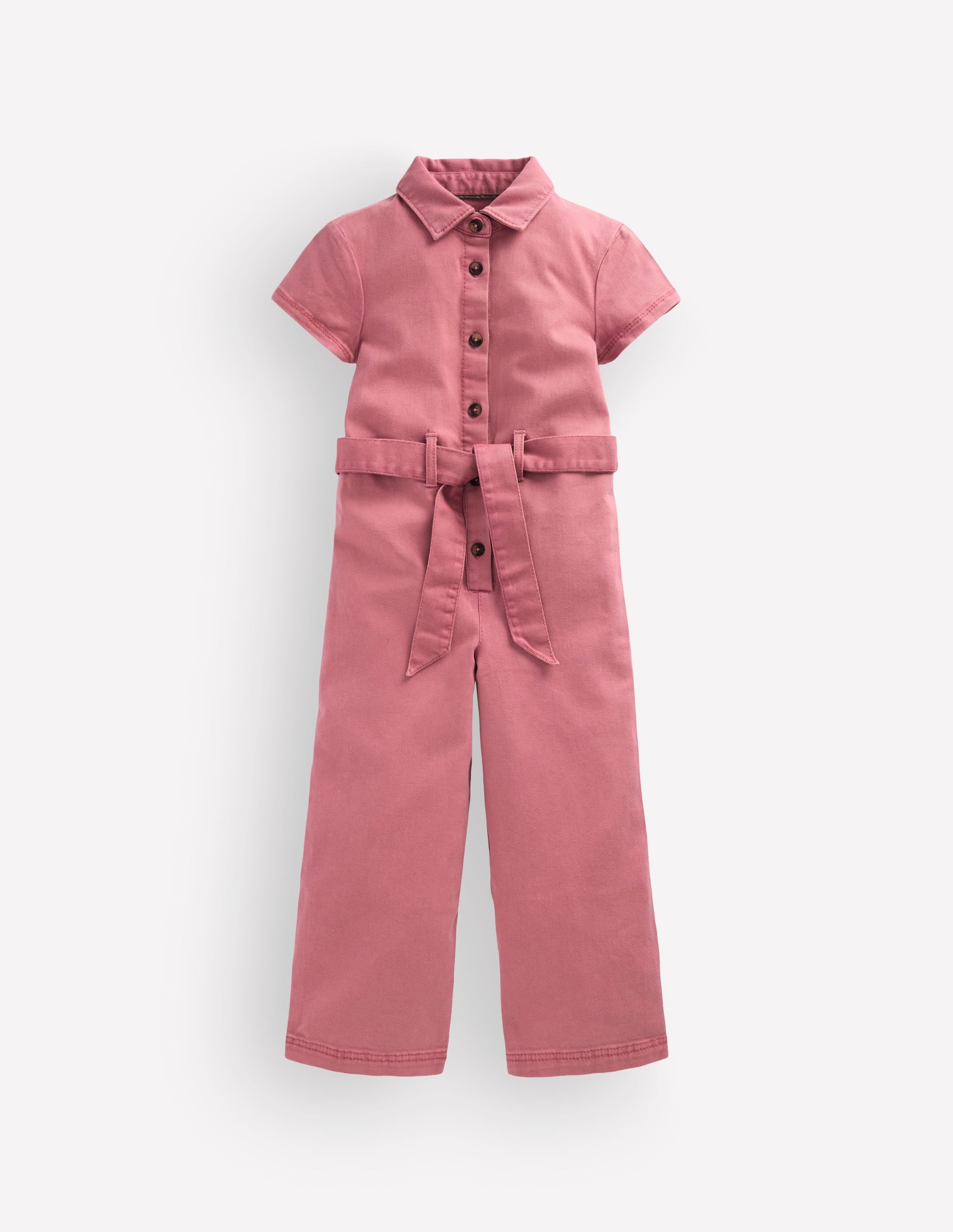 Relaxed Printed Boilersuit-Pink Heather - Image 1
