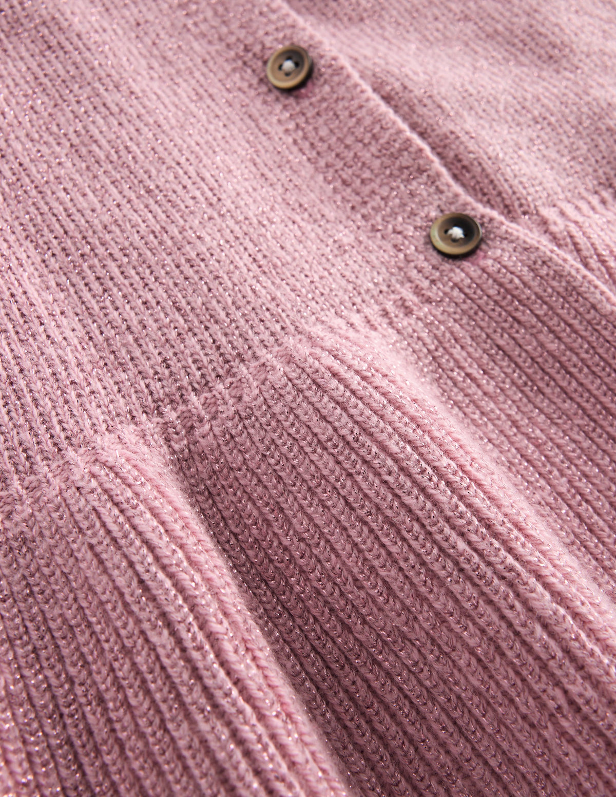 Pretty Peplum Cardigan-Rose Sparkle-3