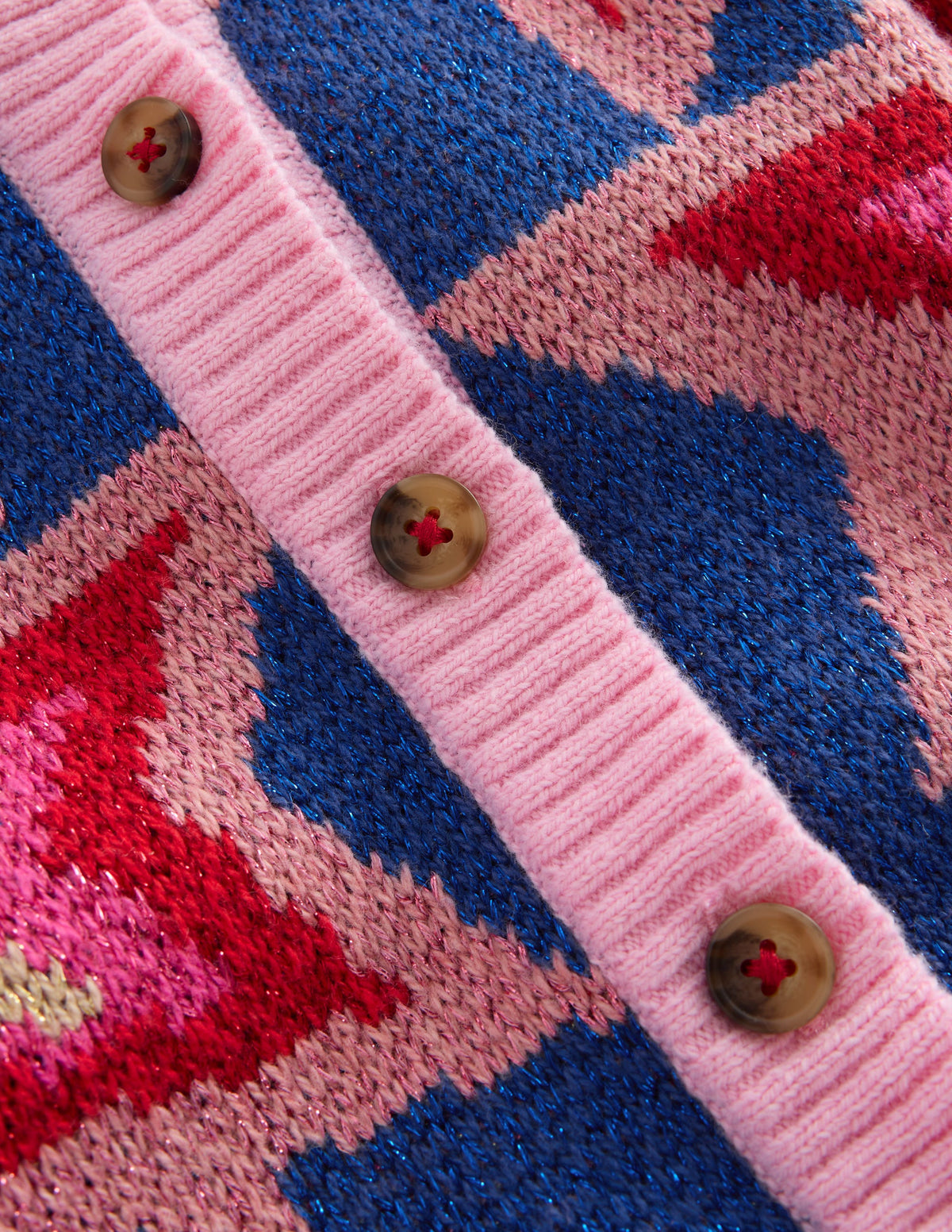 Cardigan fun-Étoiles scintillantes multi - Image 3