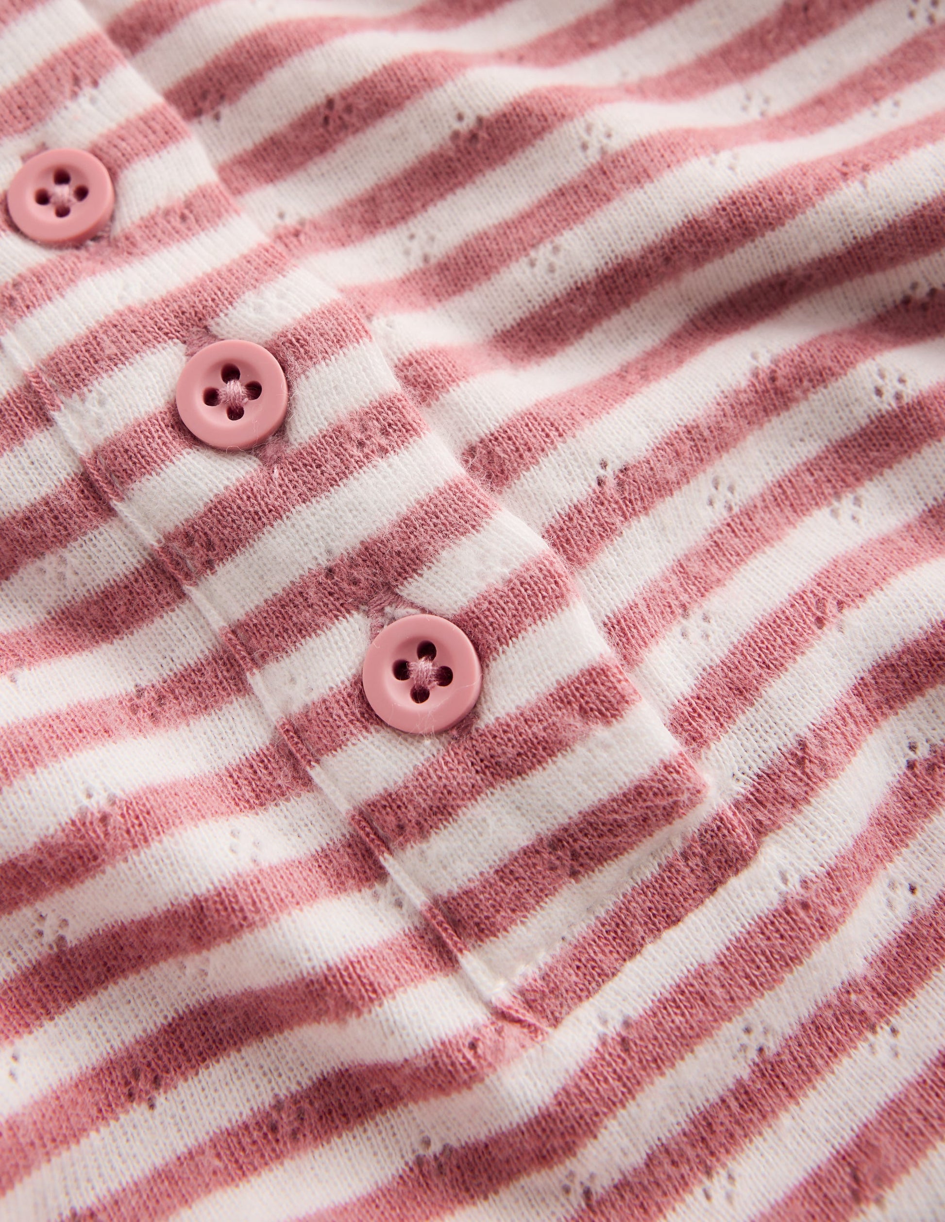 Long Sleeve Henley Top-Pink Stripe-3