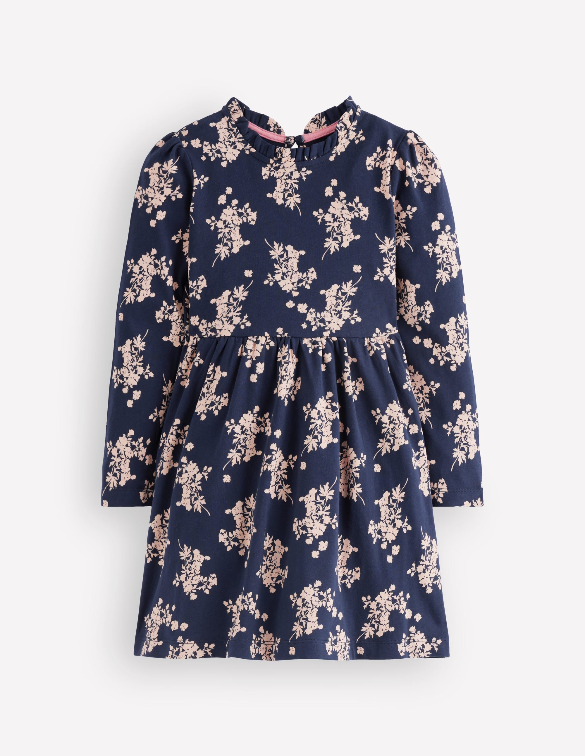 Langärmliges Kleid zum Herumwirbeln-London-Stickerei - Image 1