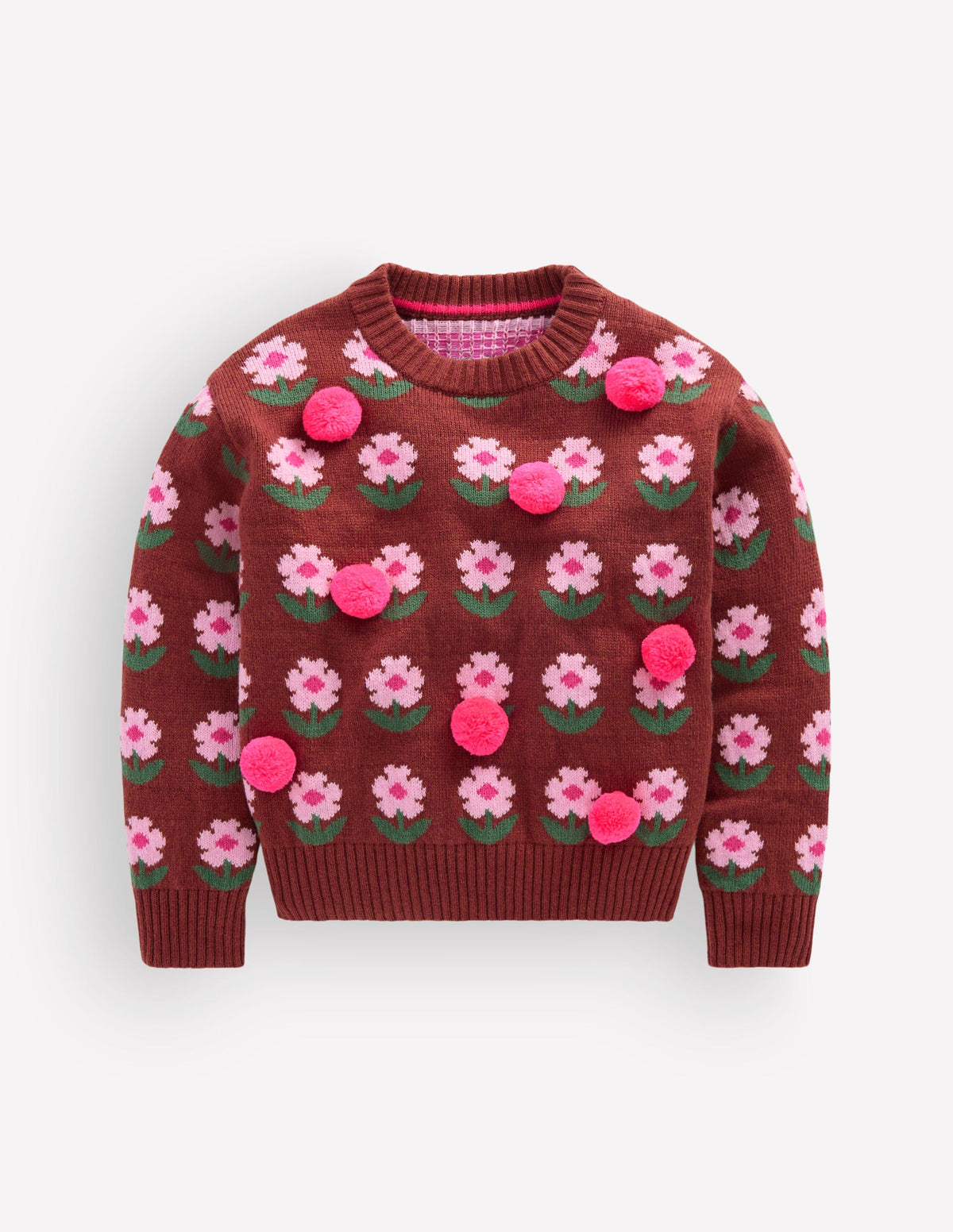Witziger Pullover-Schildpatt Blume - Image 2