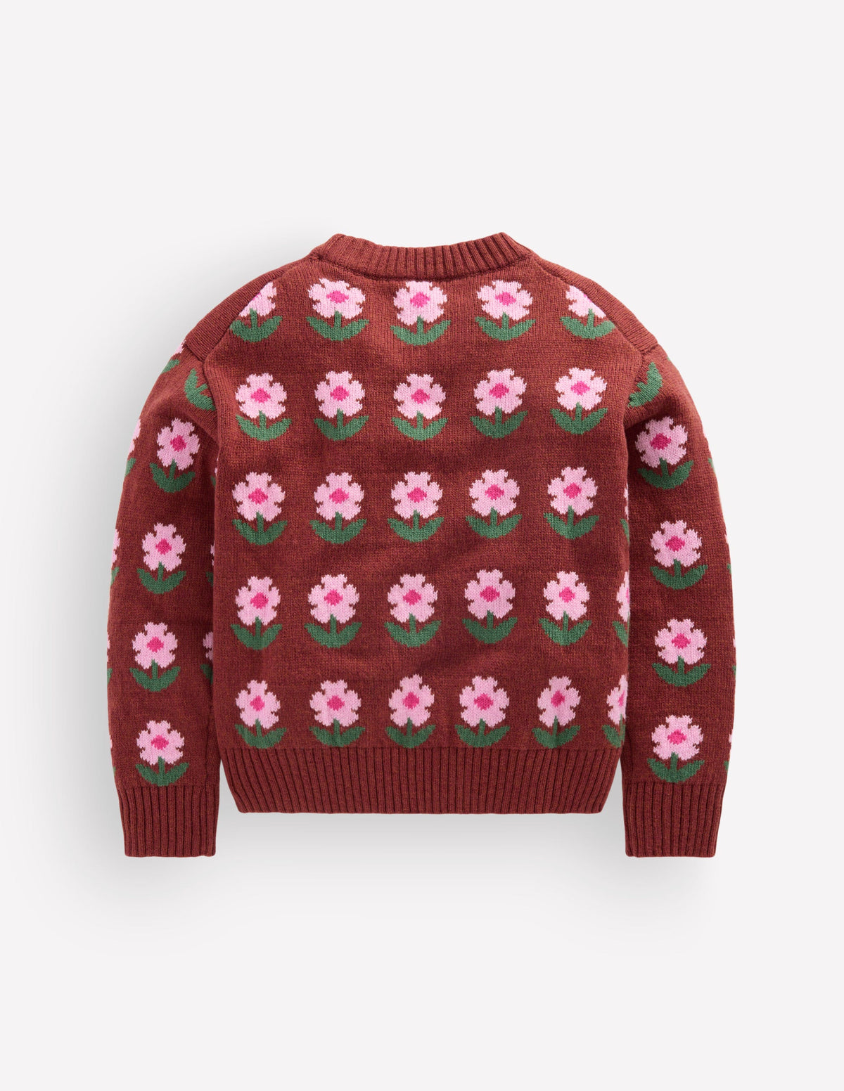 Witziger Pullover-Schildpatt Blume-3