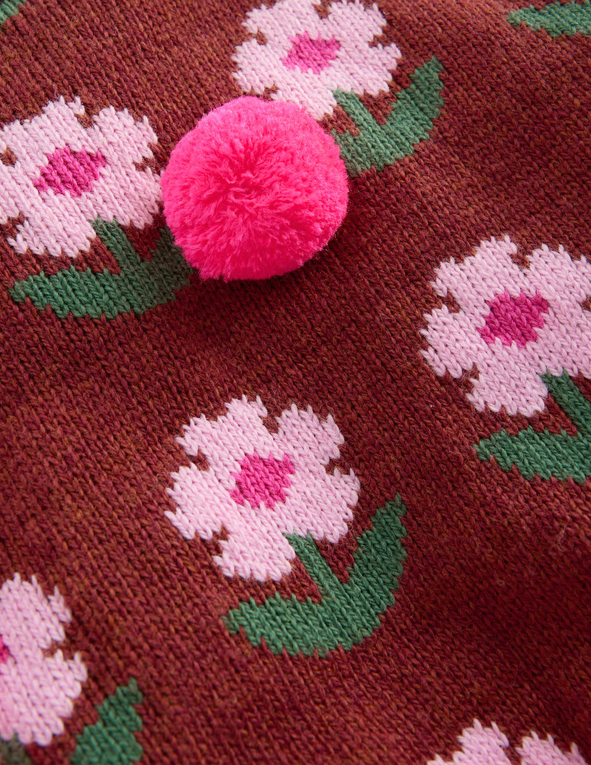 Witziger Pullover-Schildpatt Blume-4