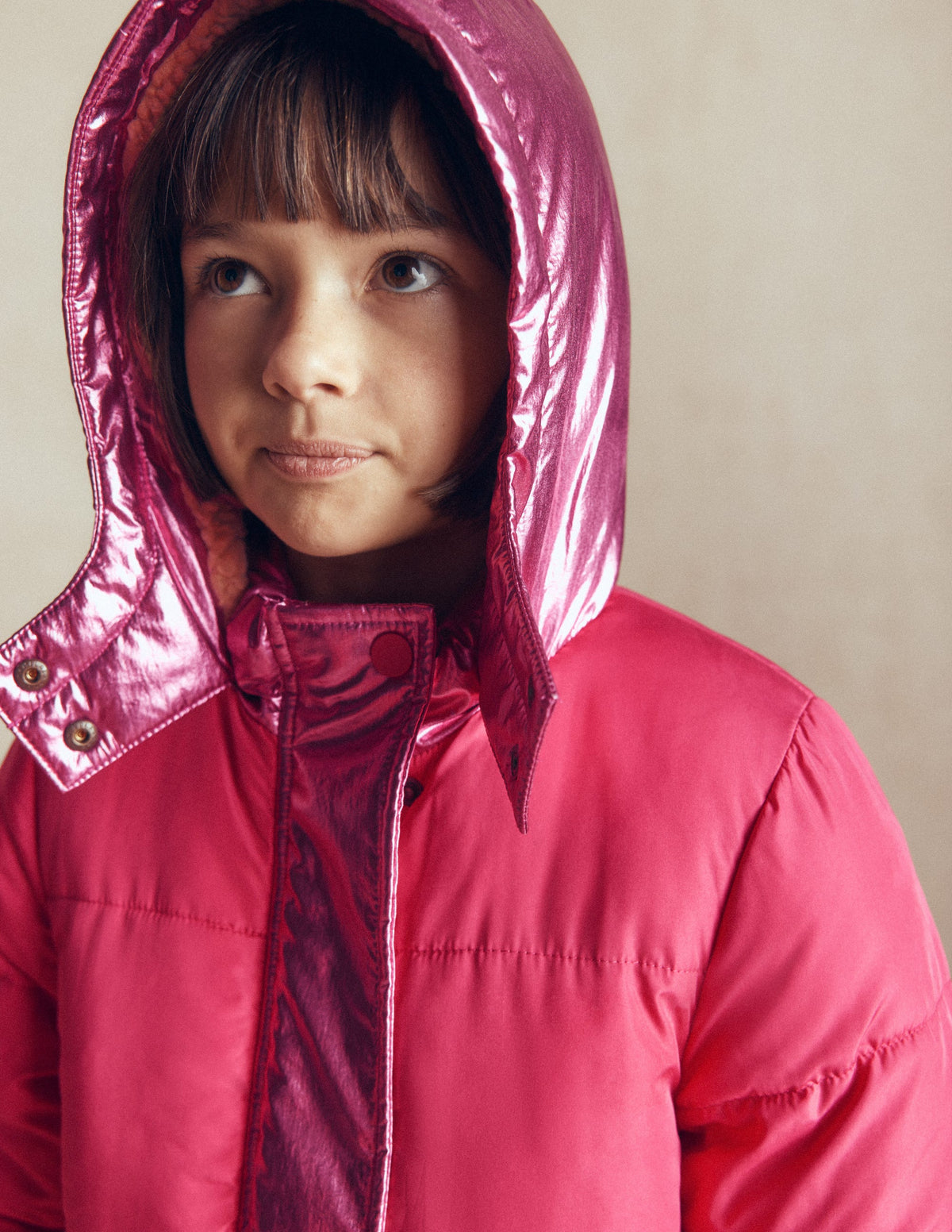 Metallic-Pufferjacke-Sommerbeeren Metallic-2