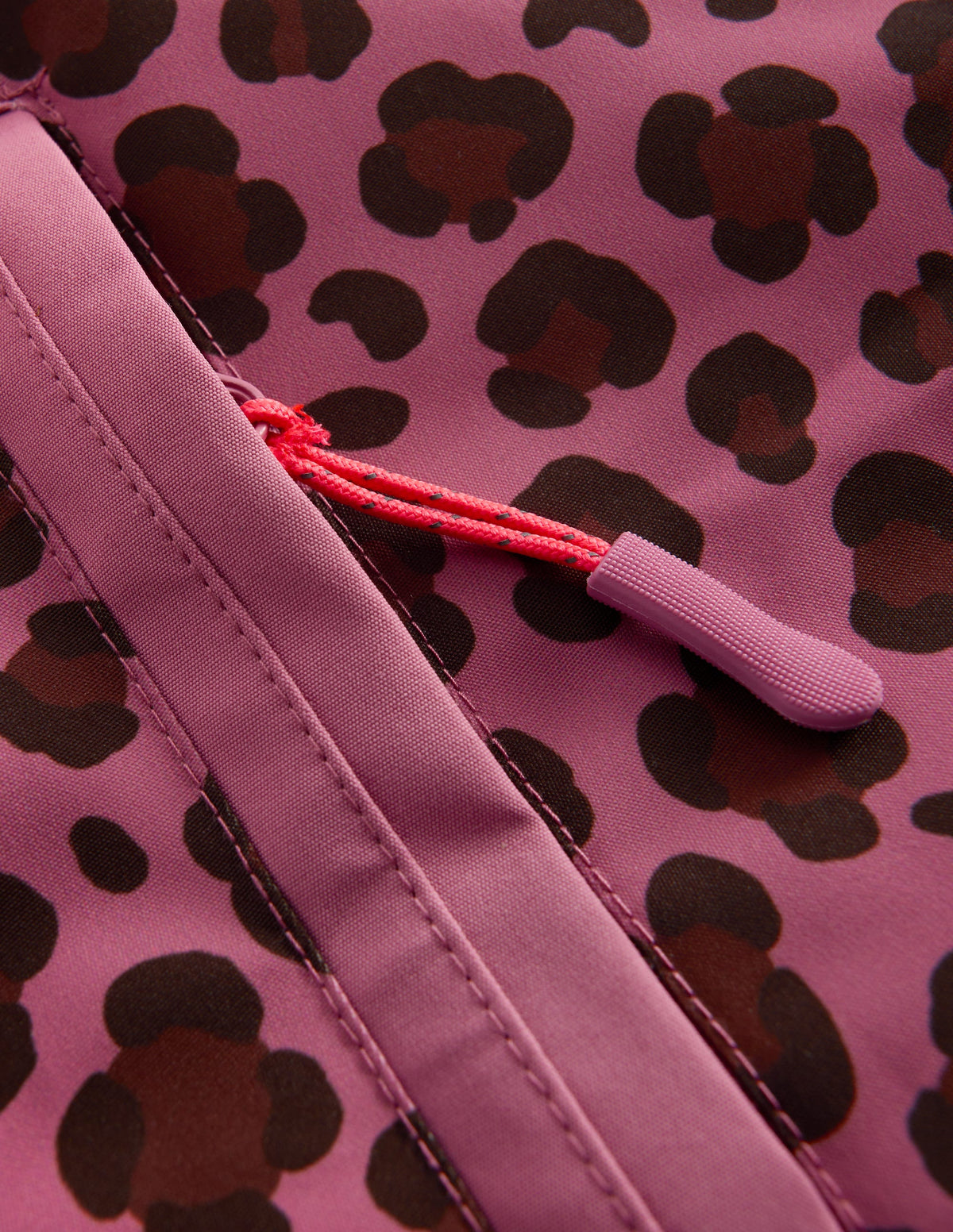 Wasserdichte Allwetterhose-Rosa Heide Leopardenmuster - Image 3