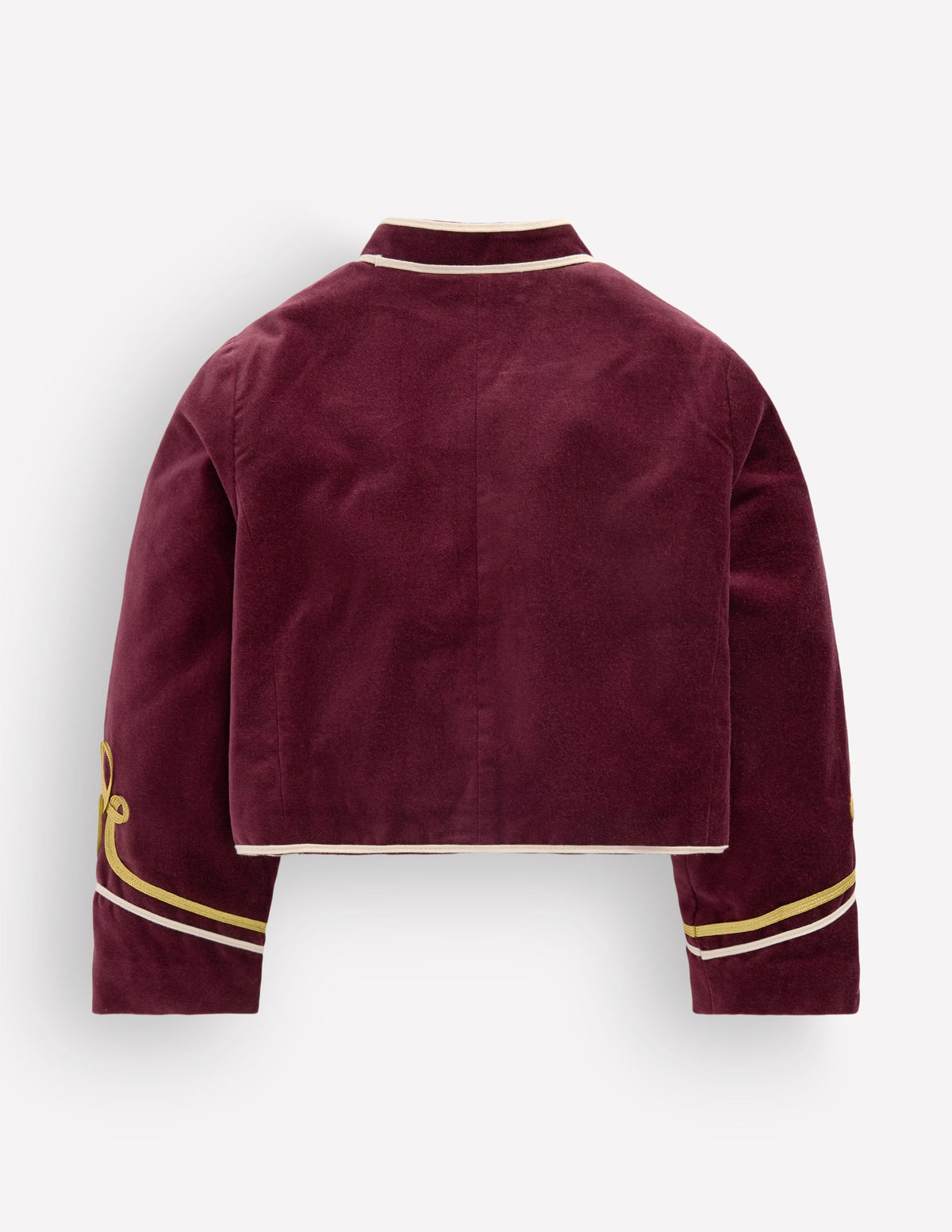 Militärjacke aus Samt-Kastanie - Image 2