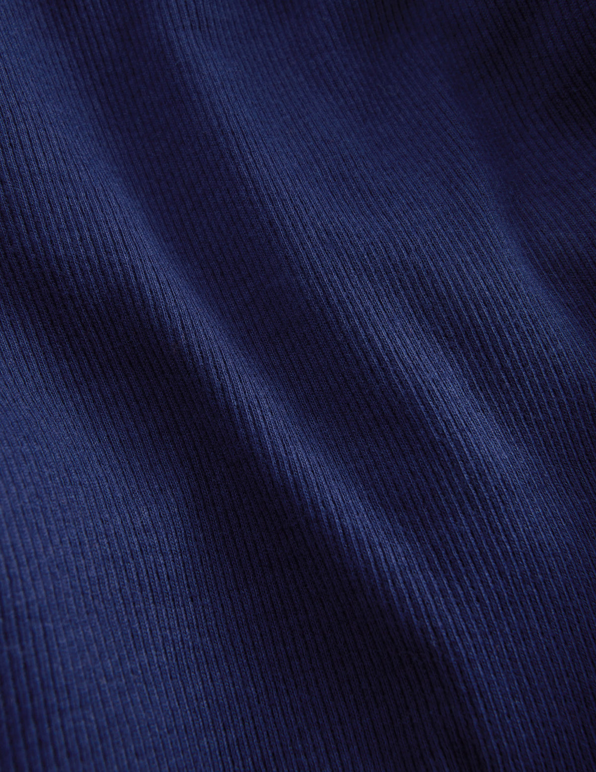 Oberteil mit Rollkragen und Spitzenbesatz-Marineblau-3