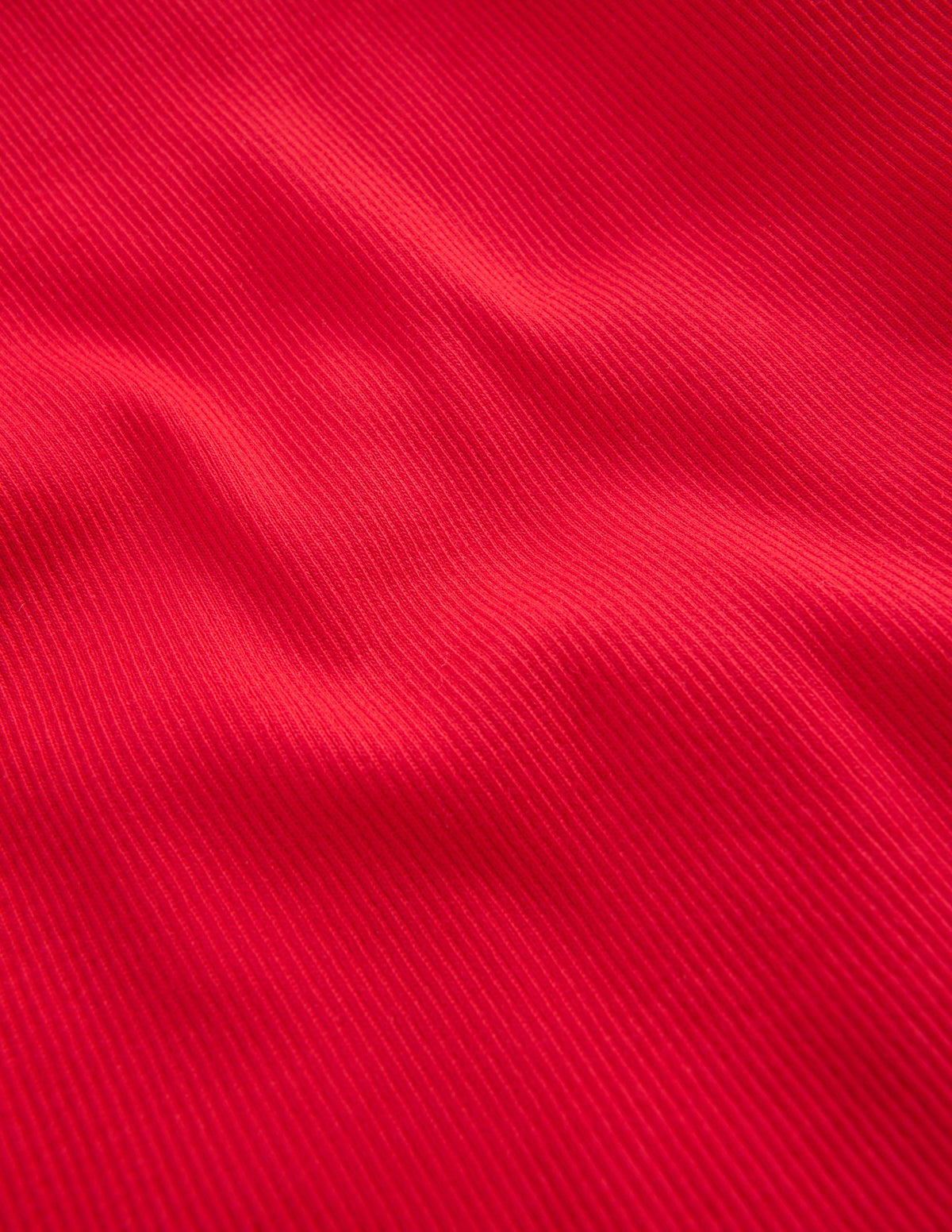 Oberteil mit Rollkragen und Spitzenbesatz-Mohnblumenrot - Image 3
