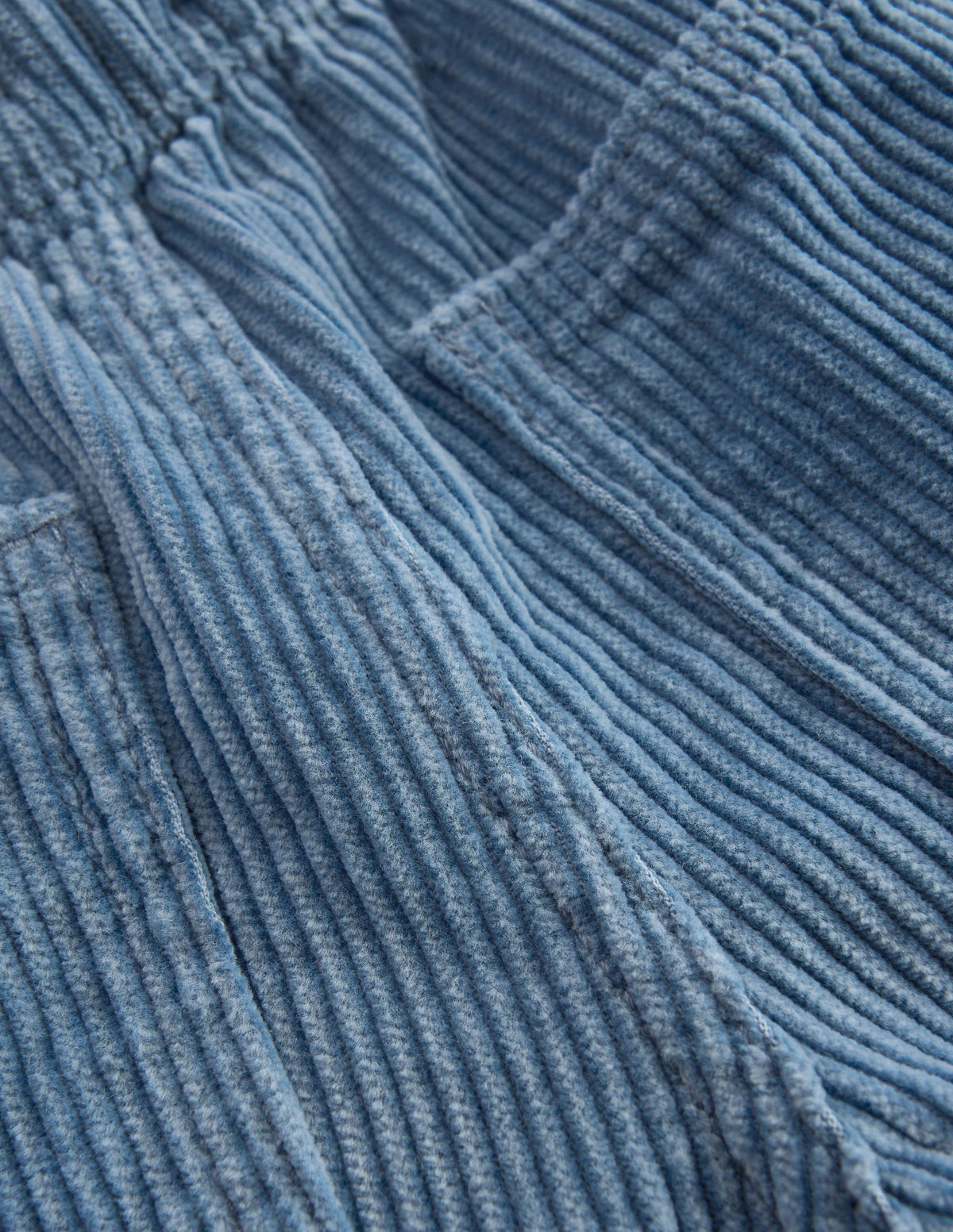 Cordhose mit Kordelzug-Blau Aura-3