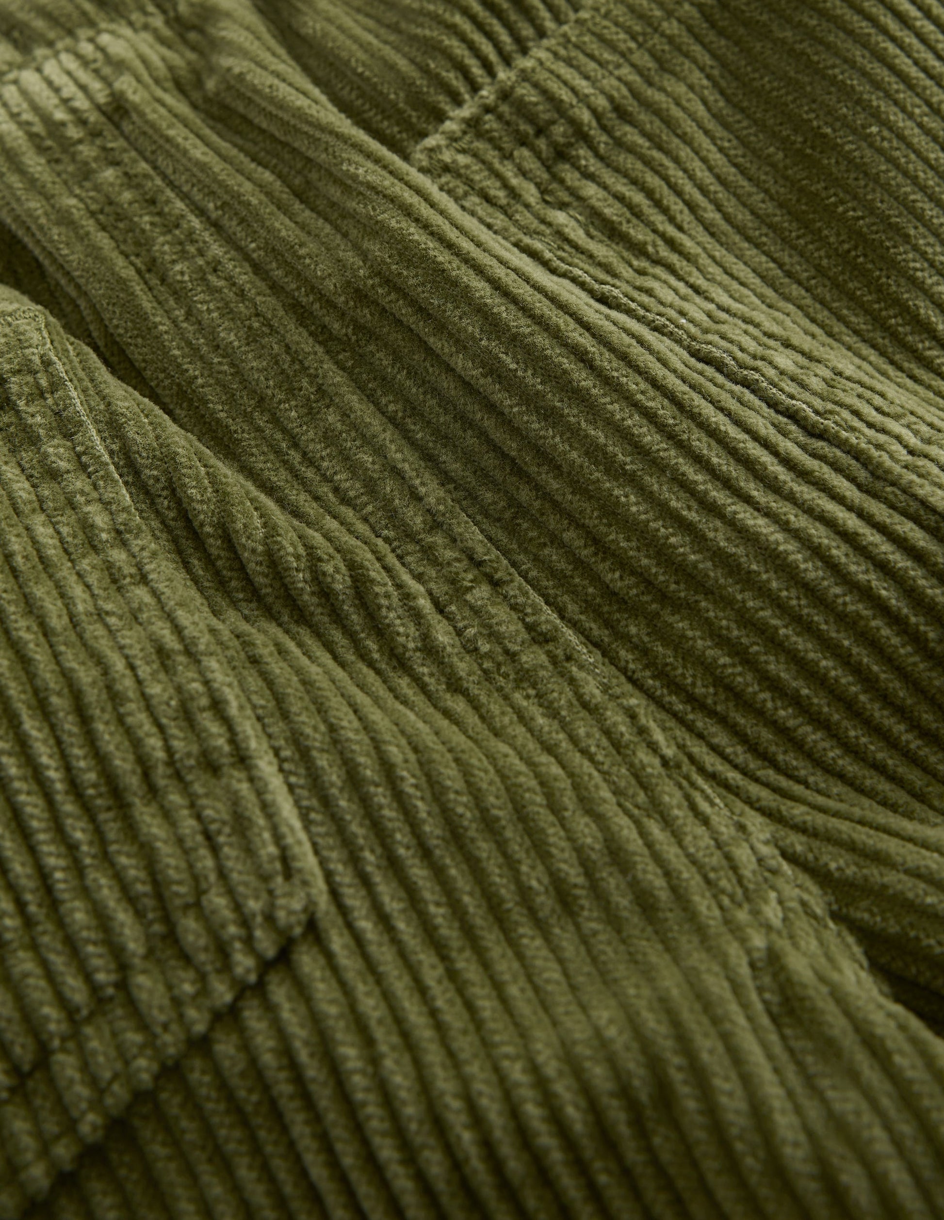 Cordhose mit Kordelzug-Olivgrün Cord-5