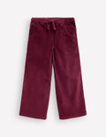 Cordhose mit Kordelzug-Dunkelviolett