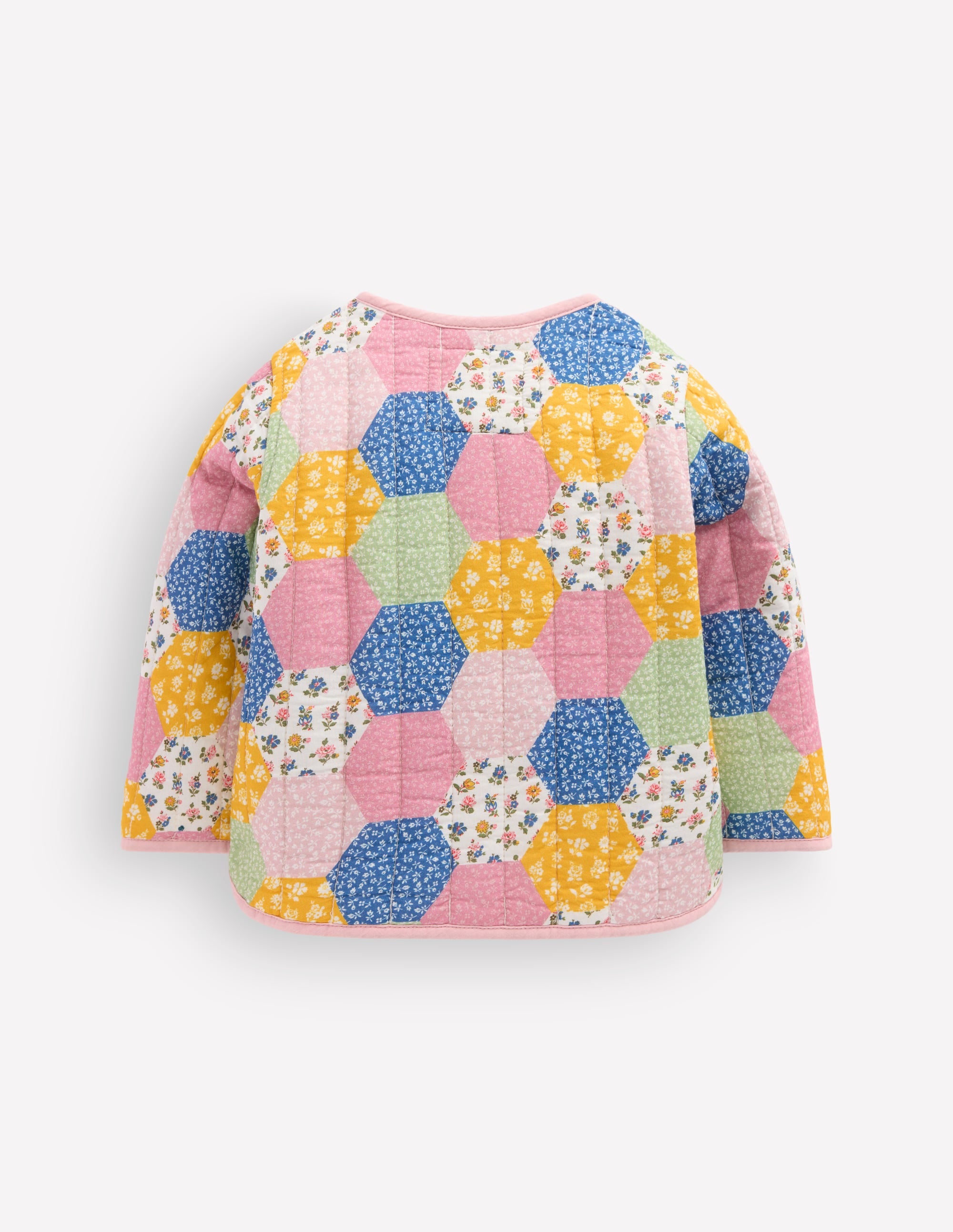 Steppjacke-Bunt Patchwork-Muster - Image 3