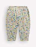 Jersey Pull-on Trousers-Blue Ditsy Floral