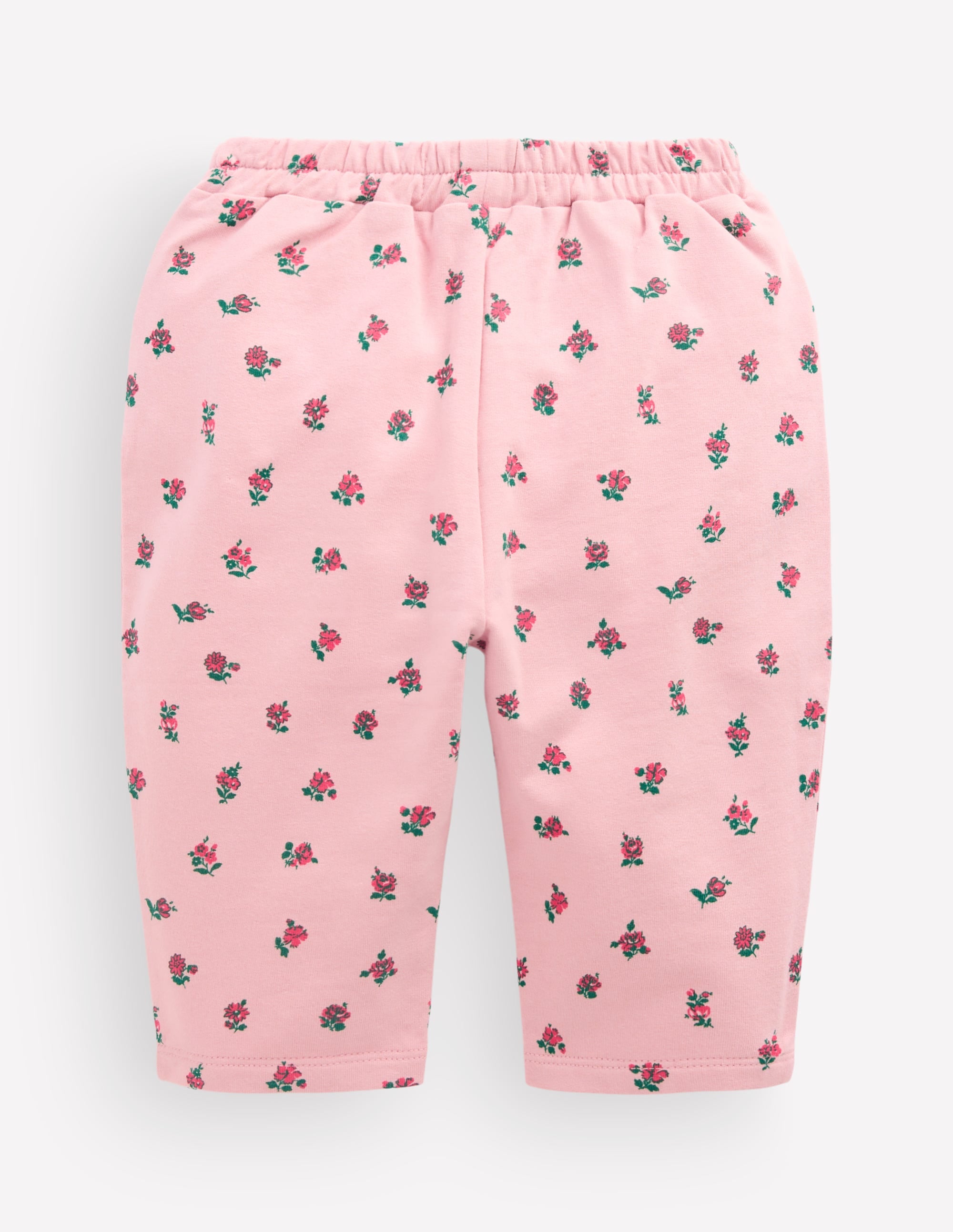 Jerseyhose zum Hineinschlüpfen-Rosa Vintage Kleines Blumenmuster - Image 2