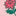 Jerseyhose zum Hineinschlüpfen-Rosa Vintage Kleines Blumenmuster