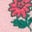 Jerseyhose zum Hineinschlüpfen-Rosa Vintage Kleines Blumenmuster