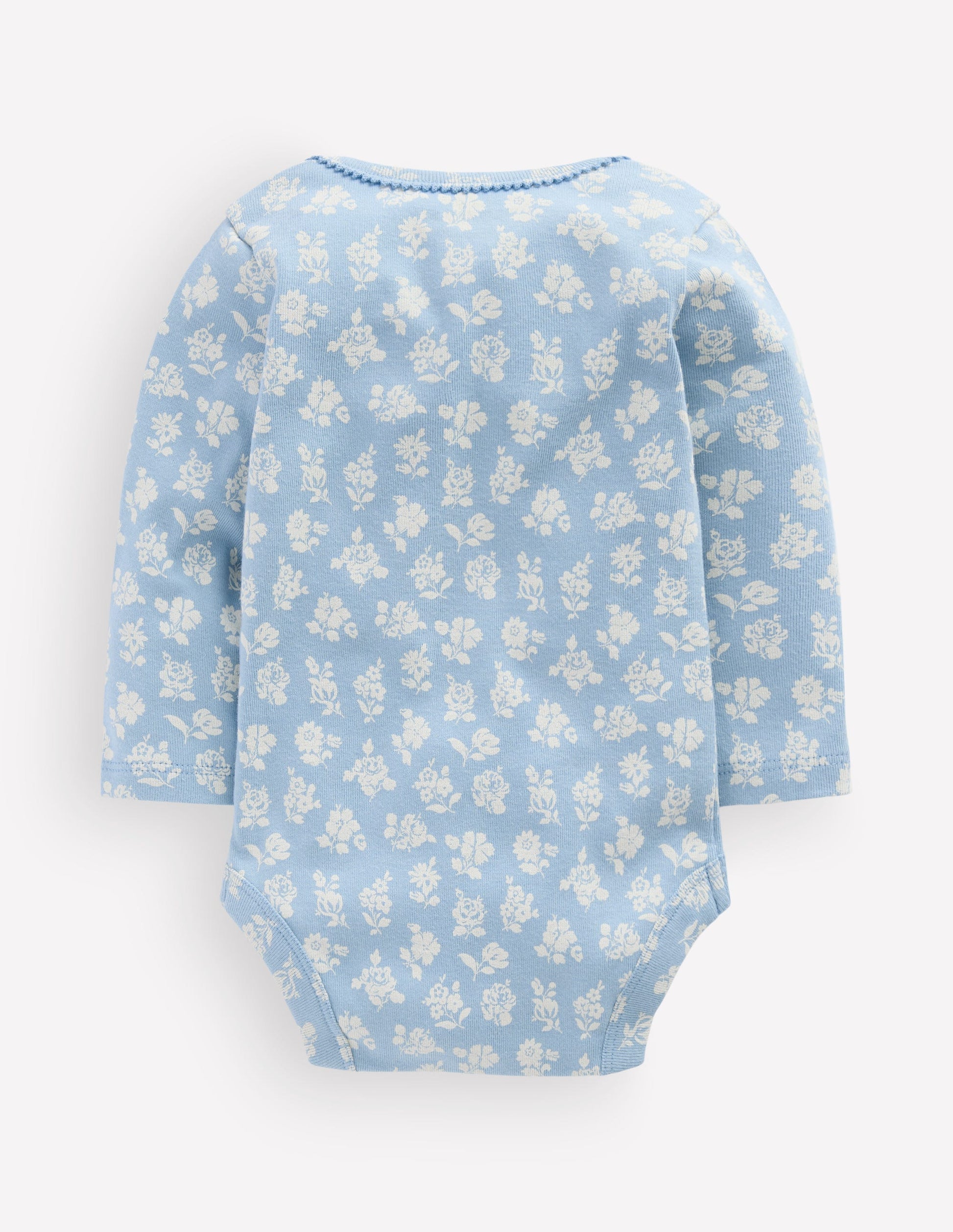5 bodies en coton-Pois fleurs multi-2