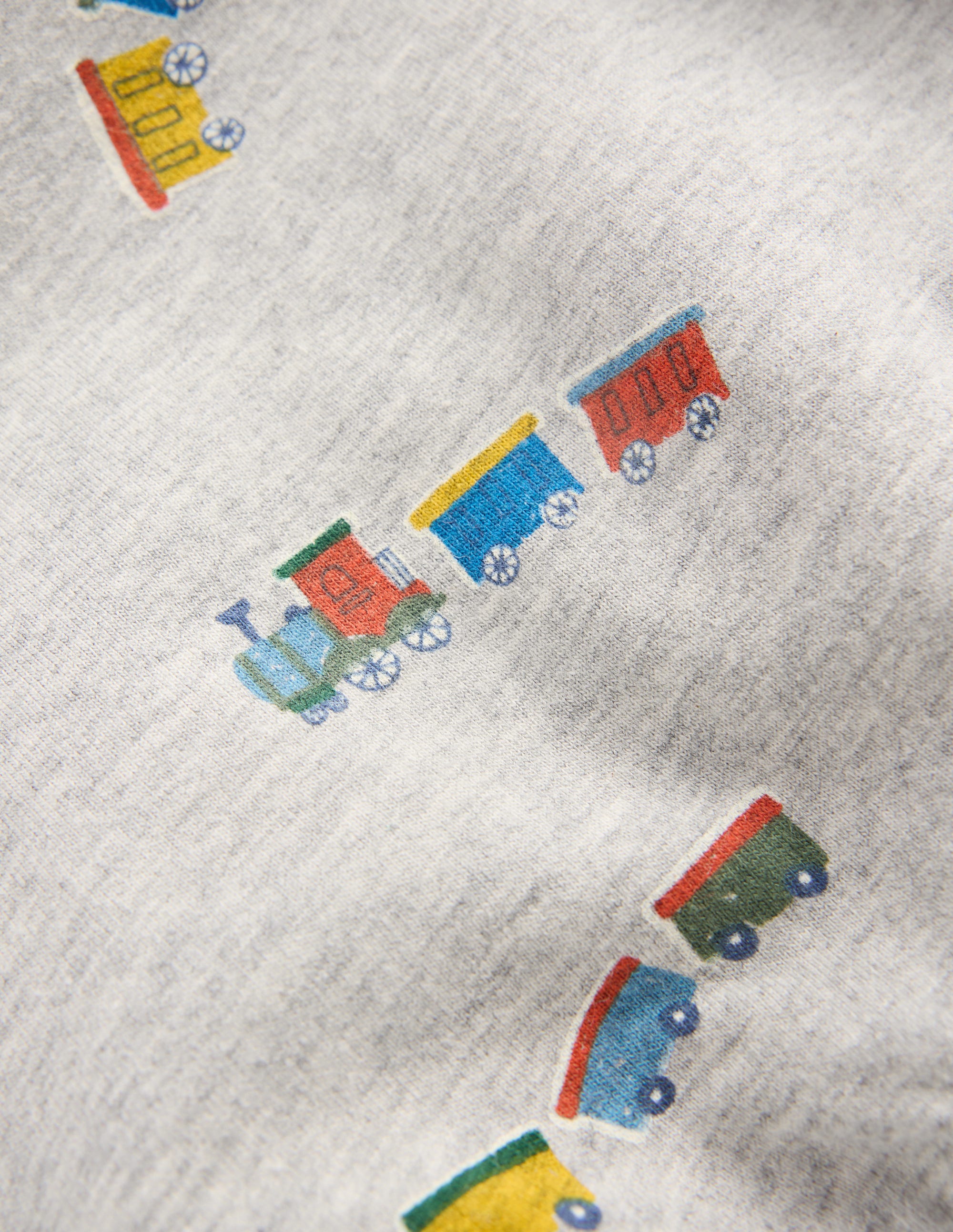 Ensemble sweat et legging-Trains gris chiné - Image 3