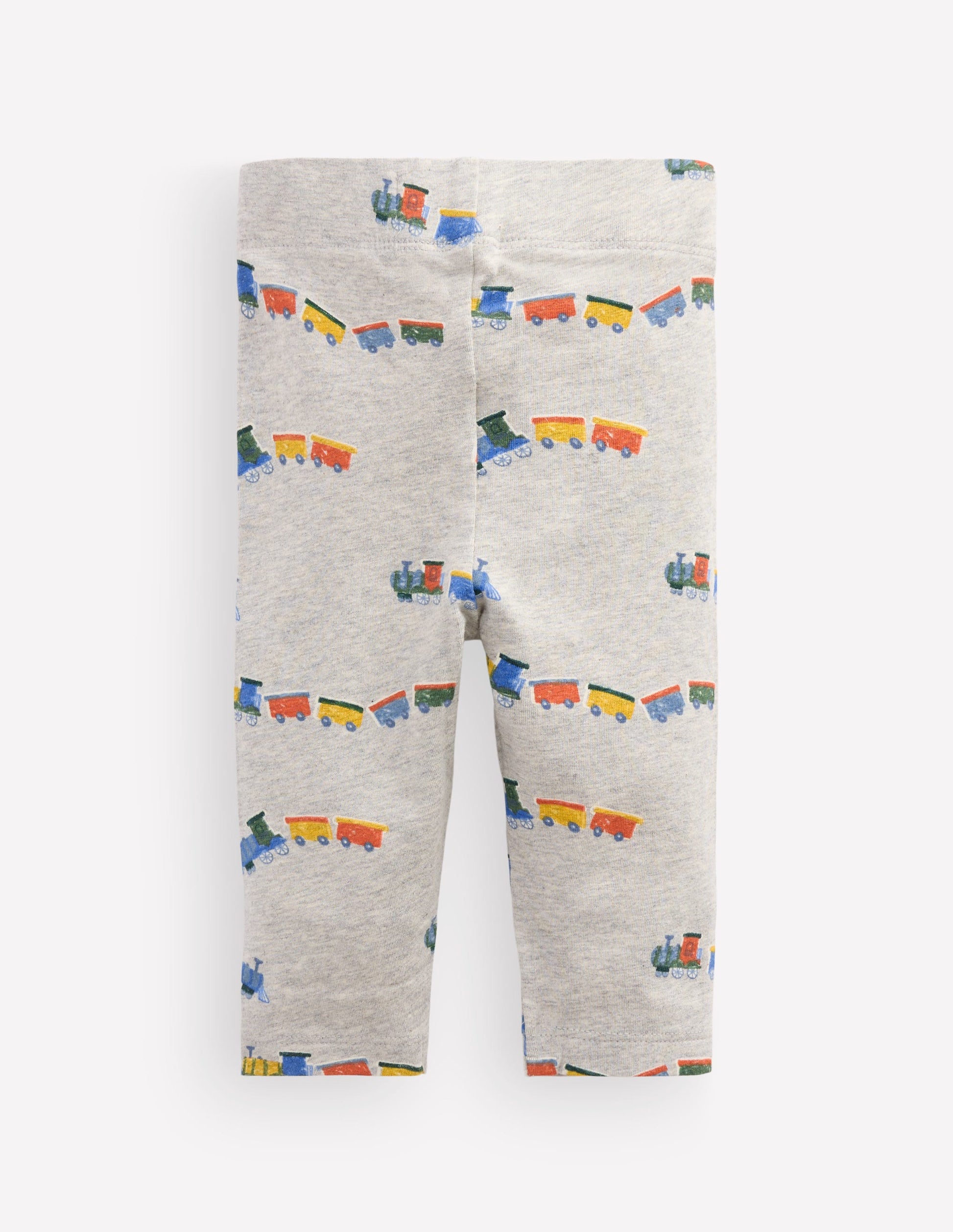 Baumwoll-Leggings im 3er-Pack-Grau Meliert, Züge-2