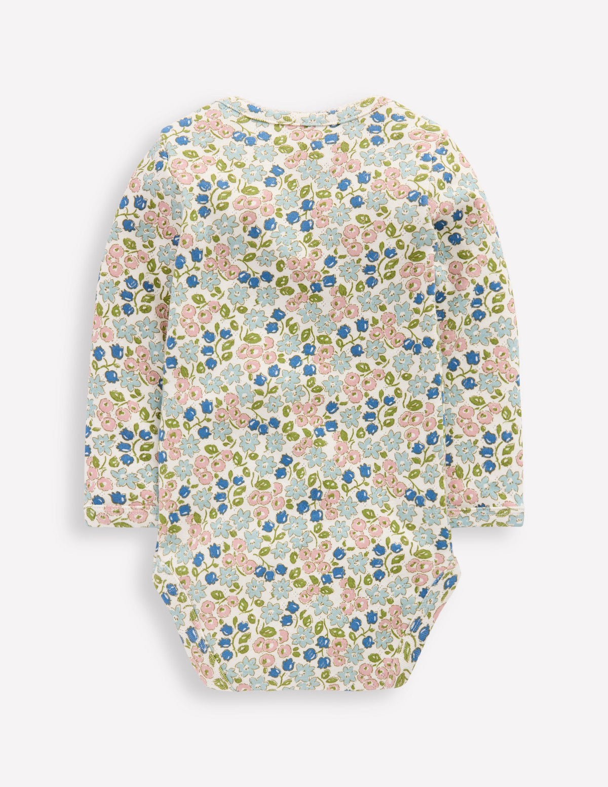 Pointelle-Bodys im 3er-Pack-Bunt Kleines Blumenmuster - Image 2