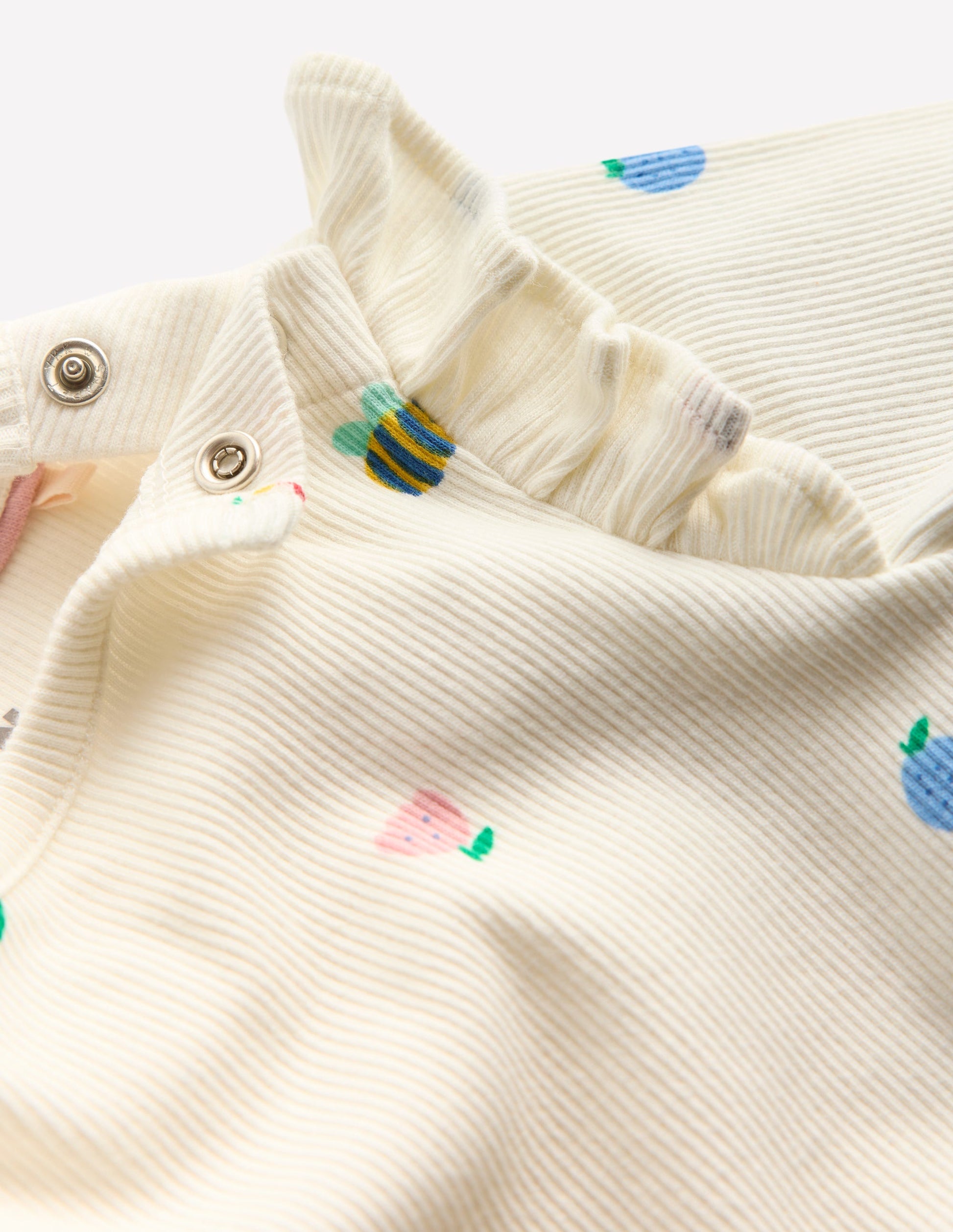 Ribbed Jersey Play Set-Soft Ivory Joyful Spring-3