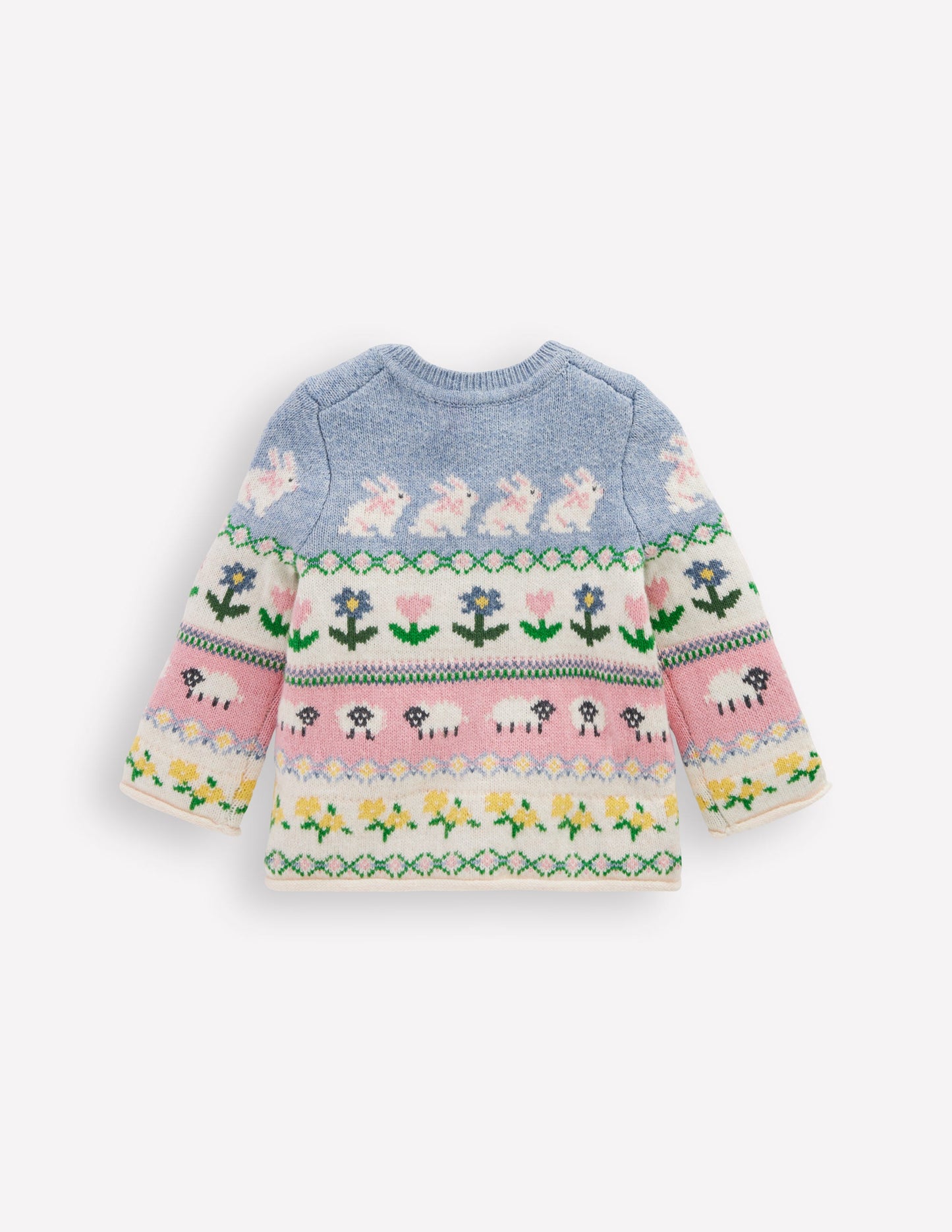 Edie Fair Isle Cardigan-Multi Easter