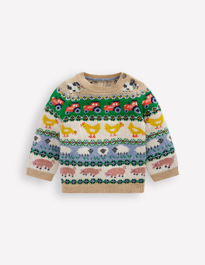Fair-Isle-Pullover-Bunt Ostern Fair-Isle-2