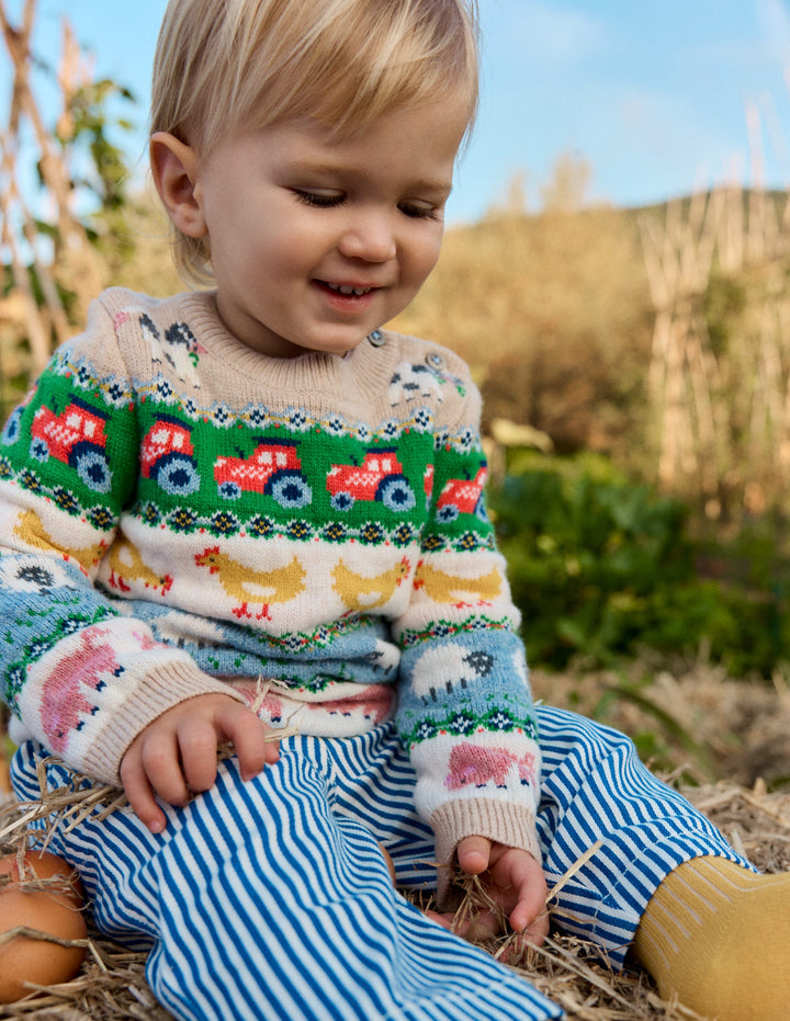Un gilet aux motifs multicolores - Marie Claire Un gilet aux motifs multicolores - Marie Claire