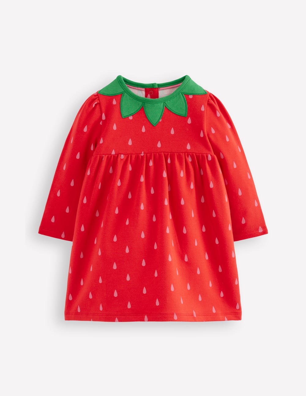 Originelles Sweatkleid-Erbeerkuchenrot - Image 1