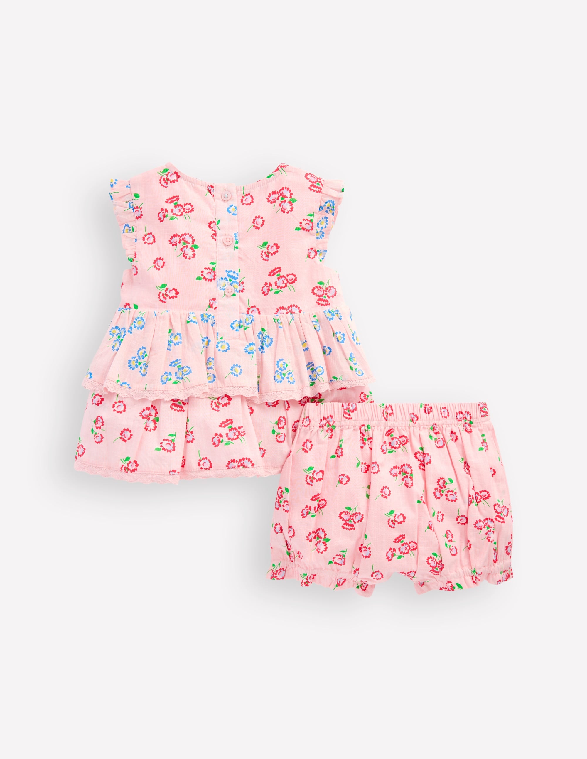 Gestuftes Rüschen-Spielset-Rosa Gänseblümchen Kuddelmuddel - Image 2