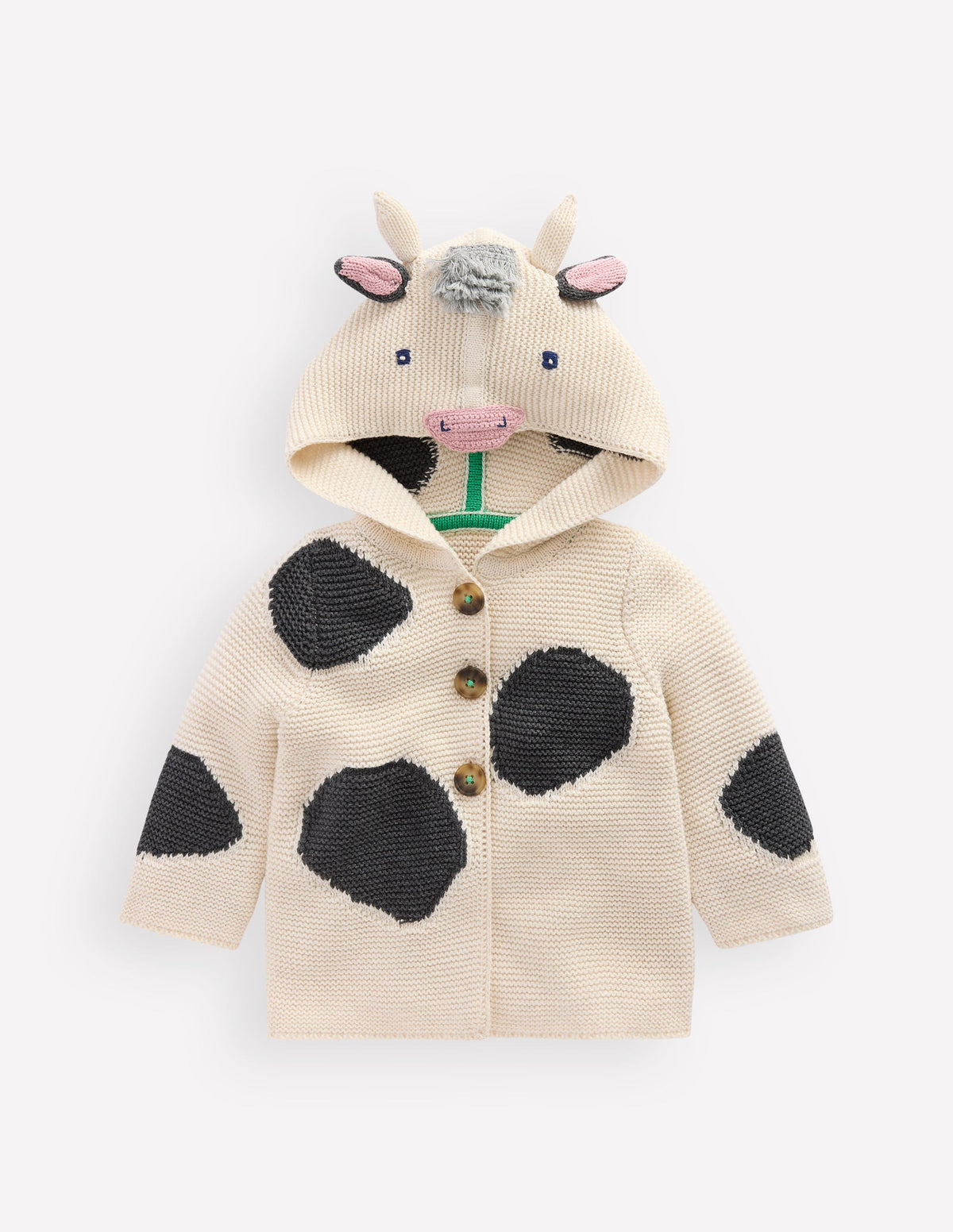 Originelle, gestrickte Baumwolljacke-Kuh - Image 1
