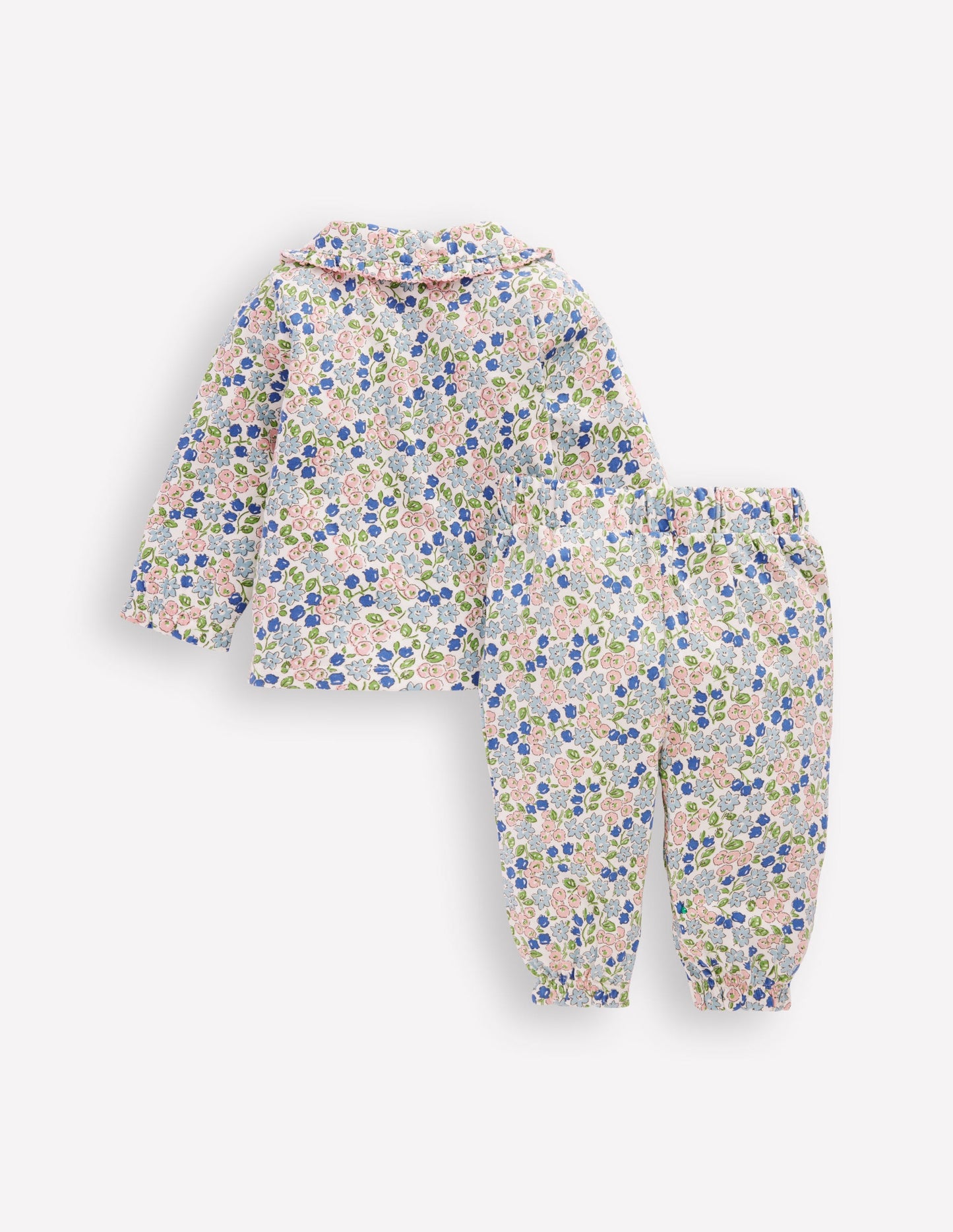 Jersey-Spielset mit Kragen-Glockenblumenblau, Blumenbeet