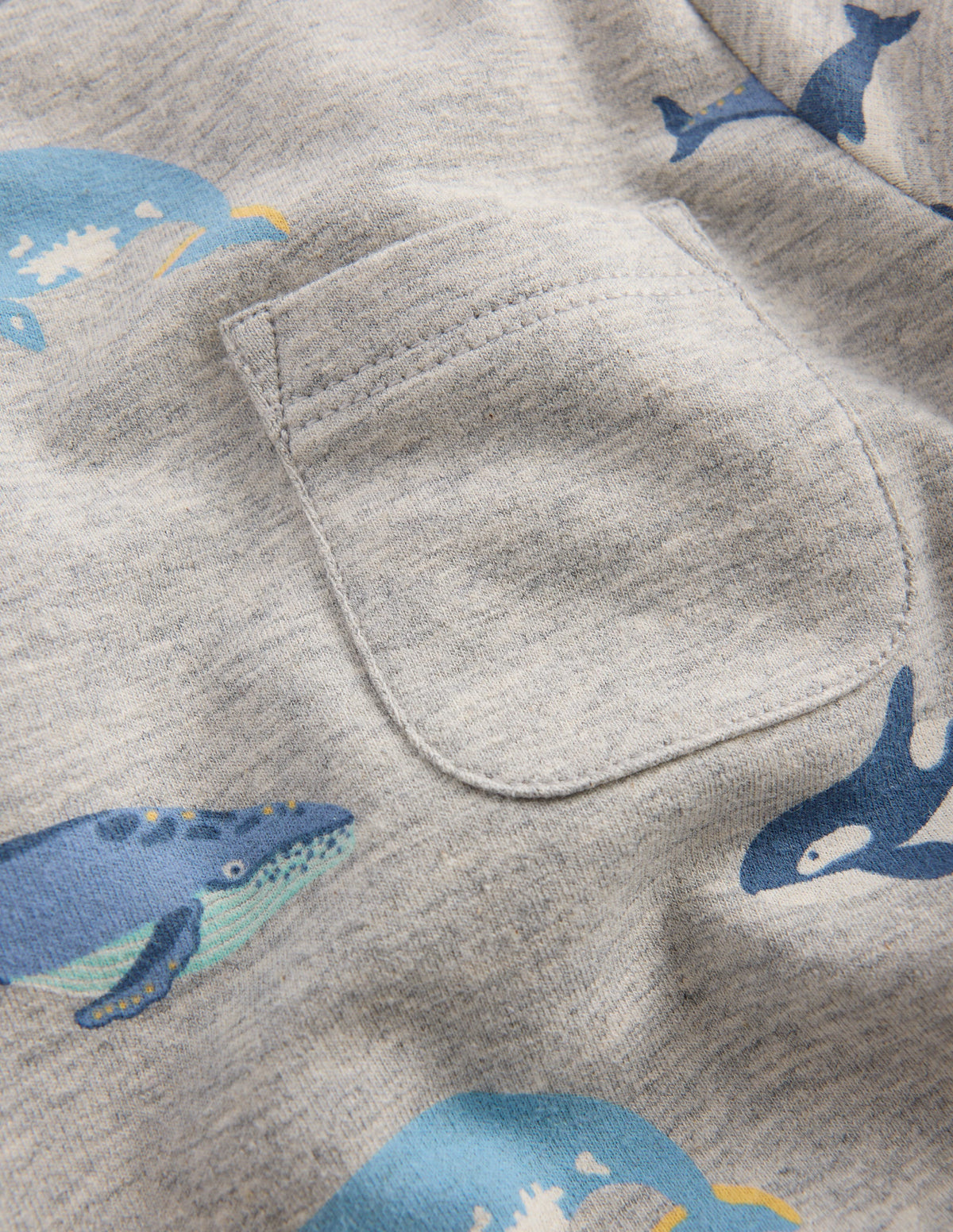 Ensemble rayé avec sweat-Baleines rayé bleu - Image 3
