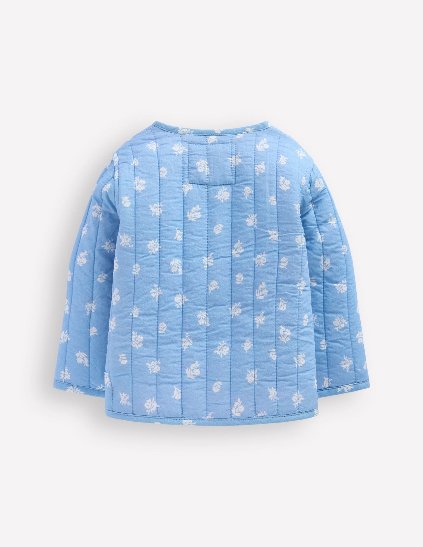 Steppjacke mit Applikation-Bunt, Patchwork-Blumenmuster