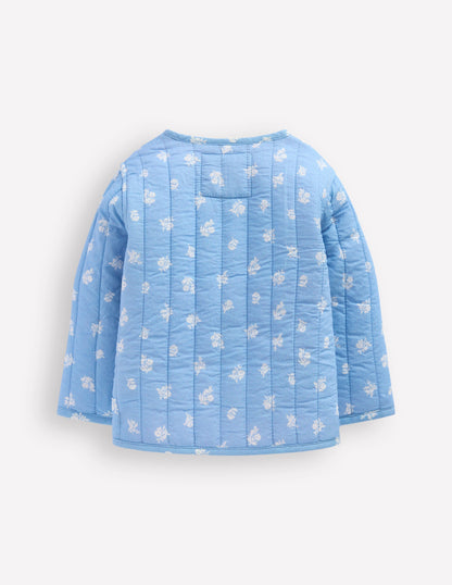 Steppjacke mit Applikation-Bunt, Patchwork-Blumenmuster-2