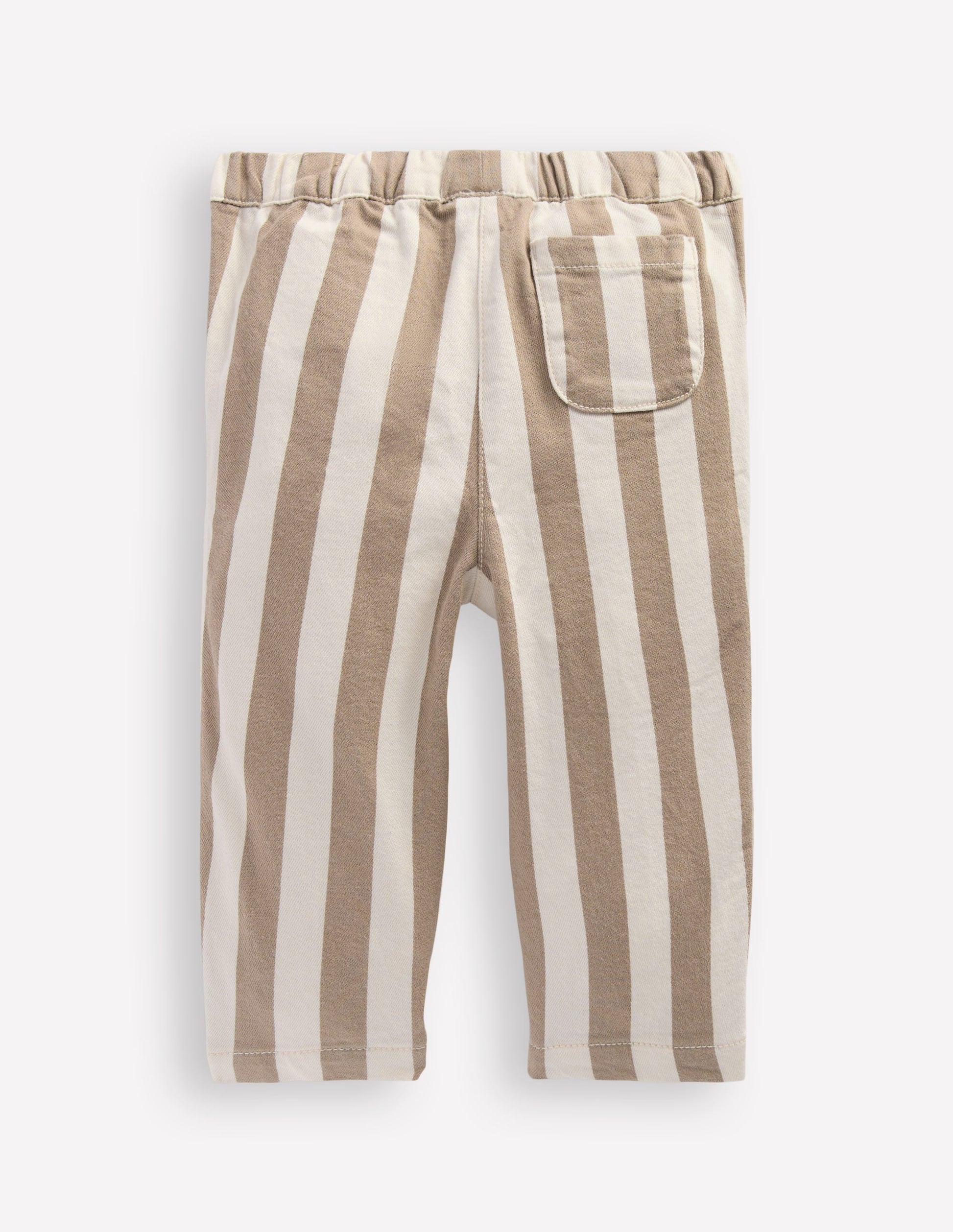 Baumwollhose zum Hineinschlüpfen-Neutral Streifen-2