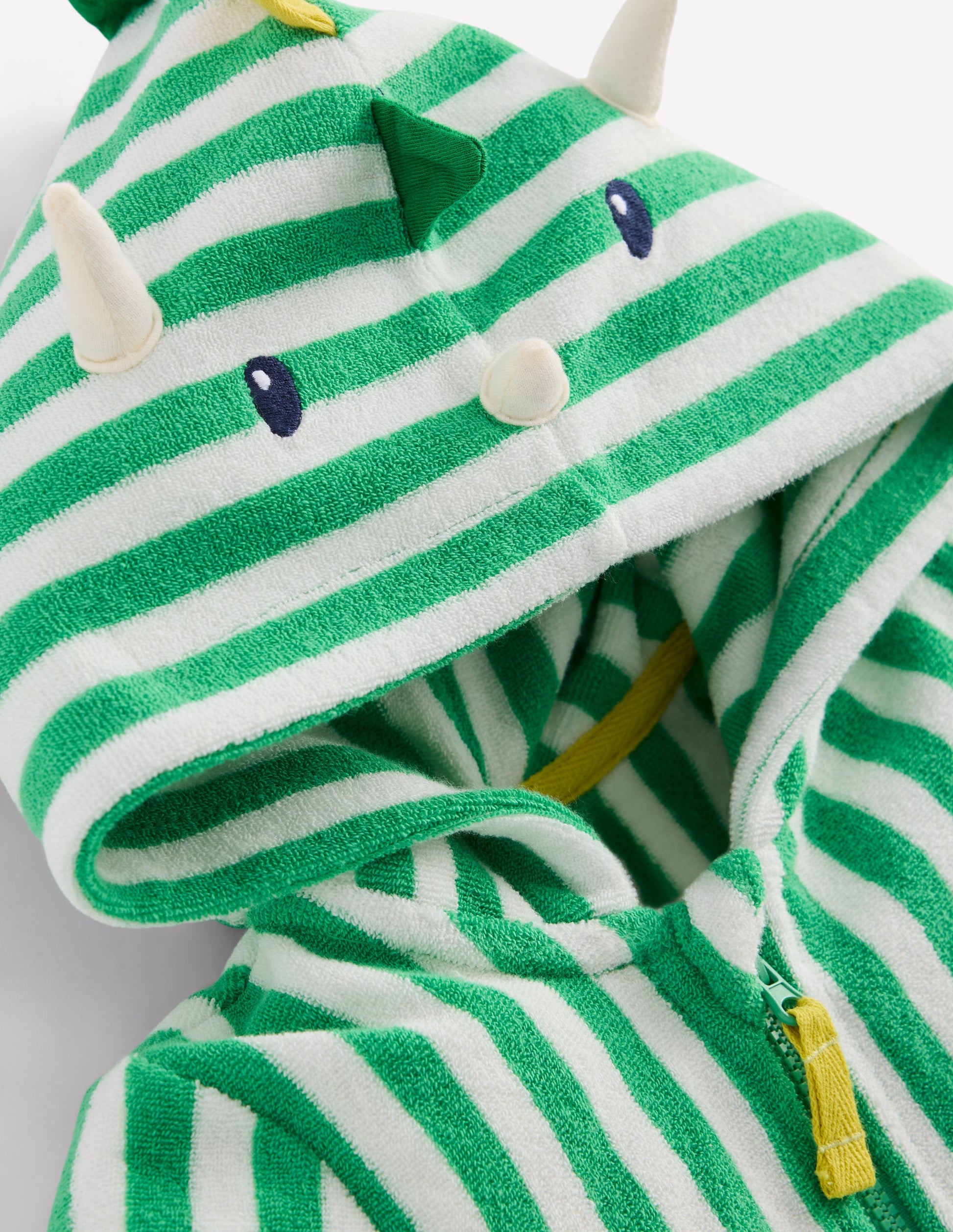 Origineller Frottee-Strampler-Aloe-Grün Dino-3