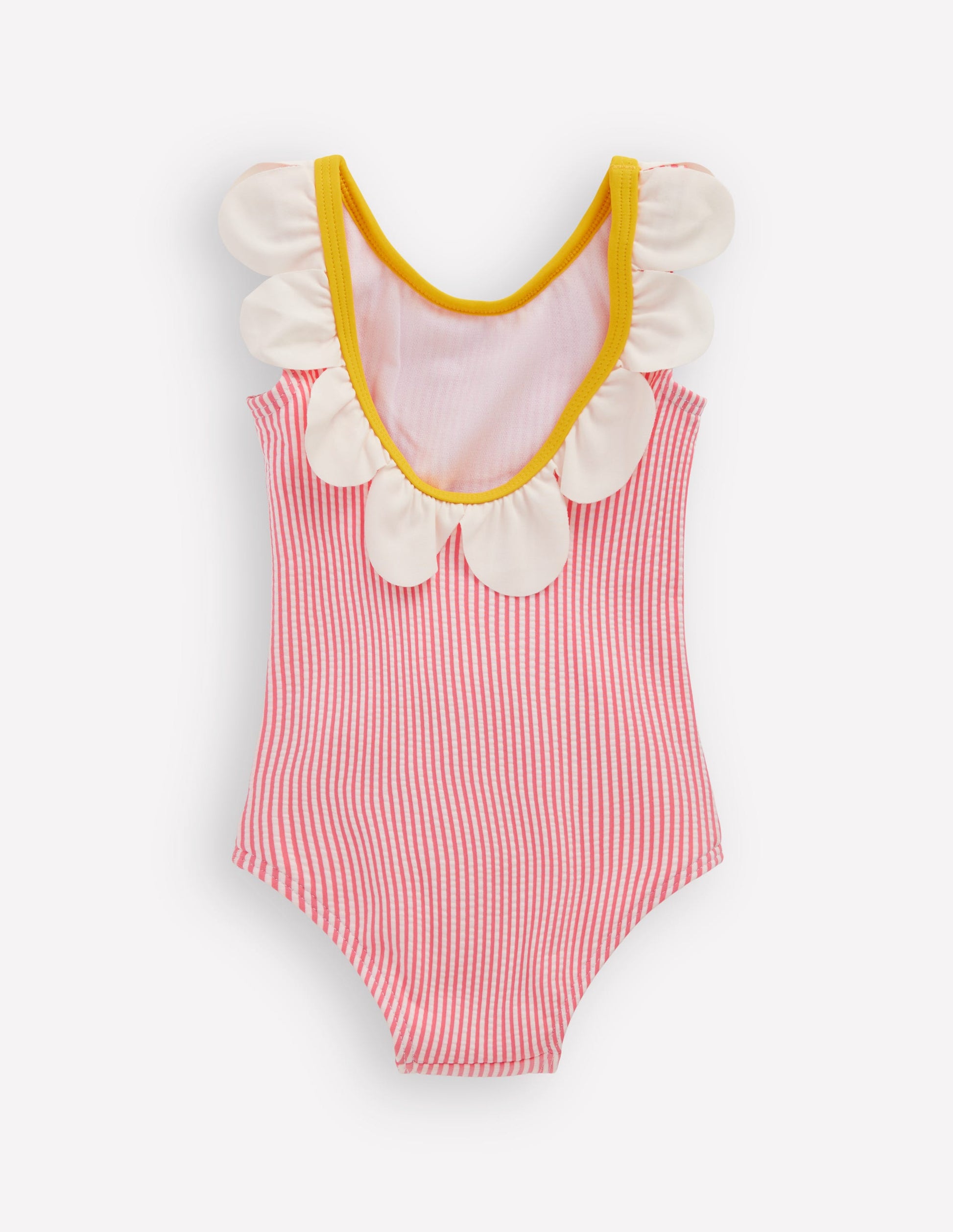 Maillot de bain fantaisie-Fleur rose saumon-2