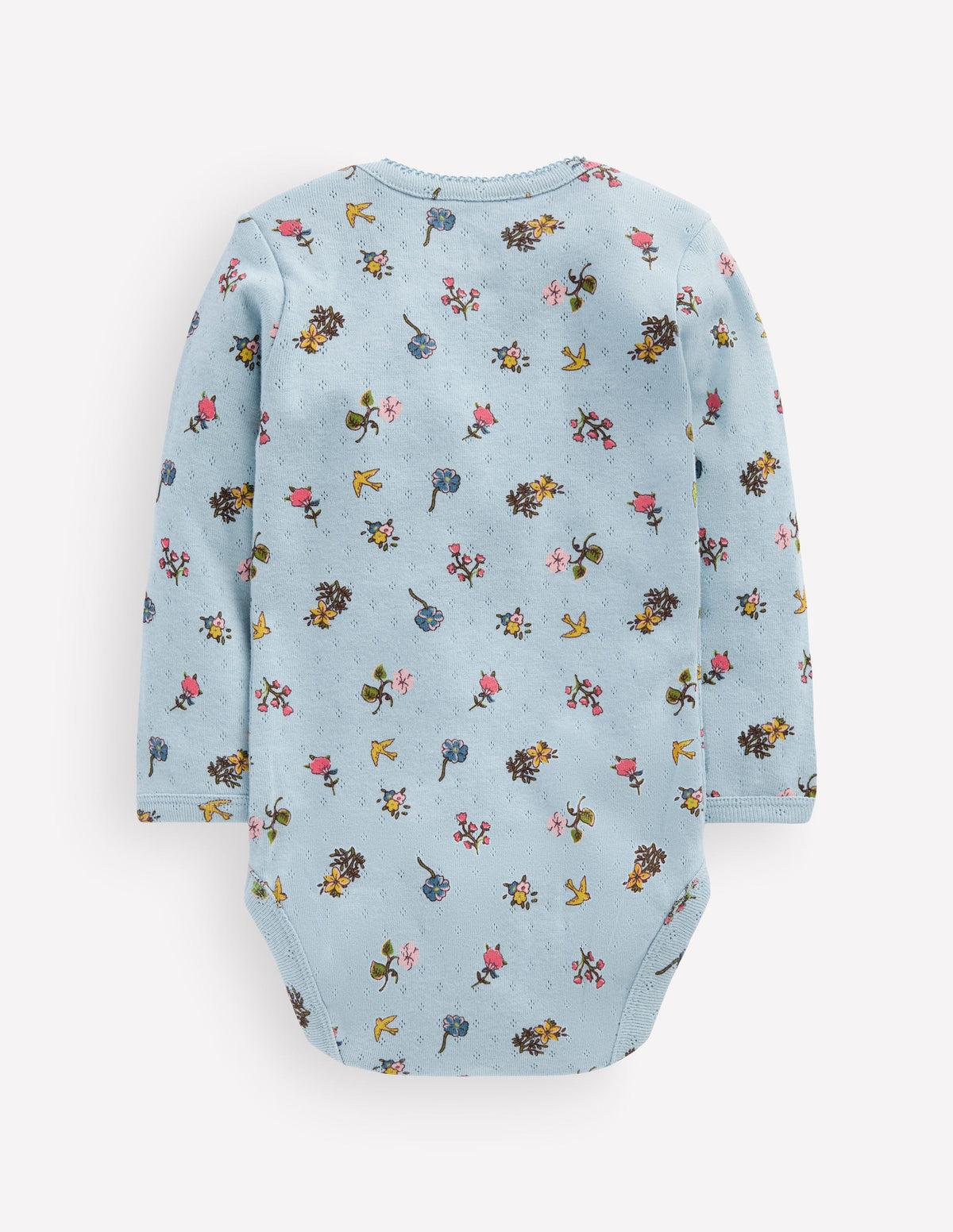 Pointelle-Bodys im 3er-Pack-Rosa Blumenmuster - Image 3