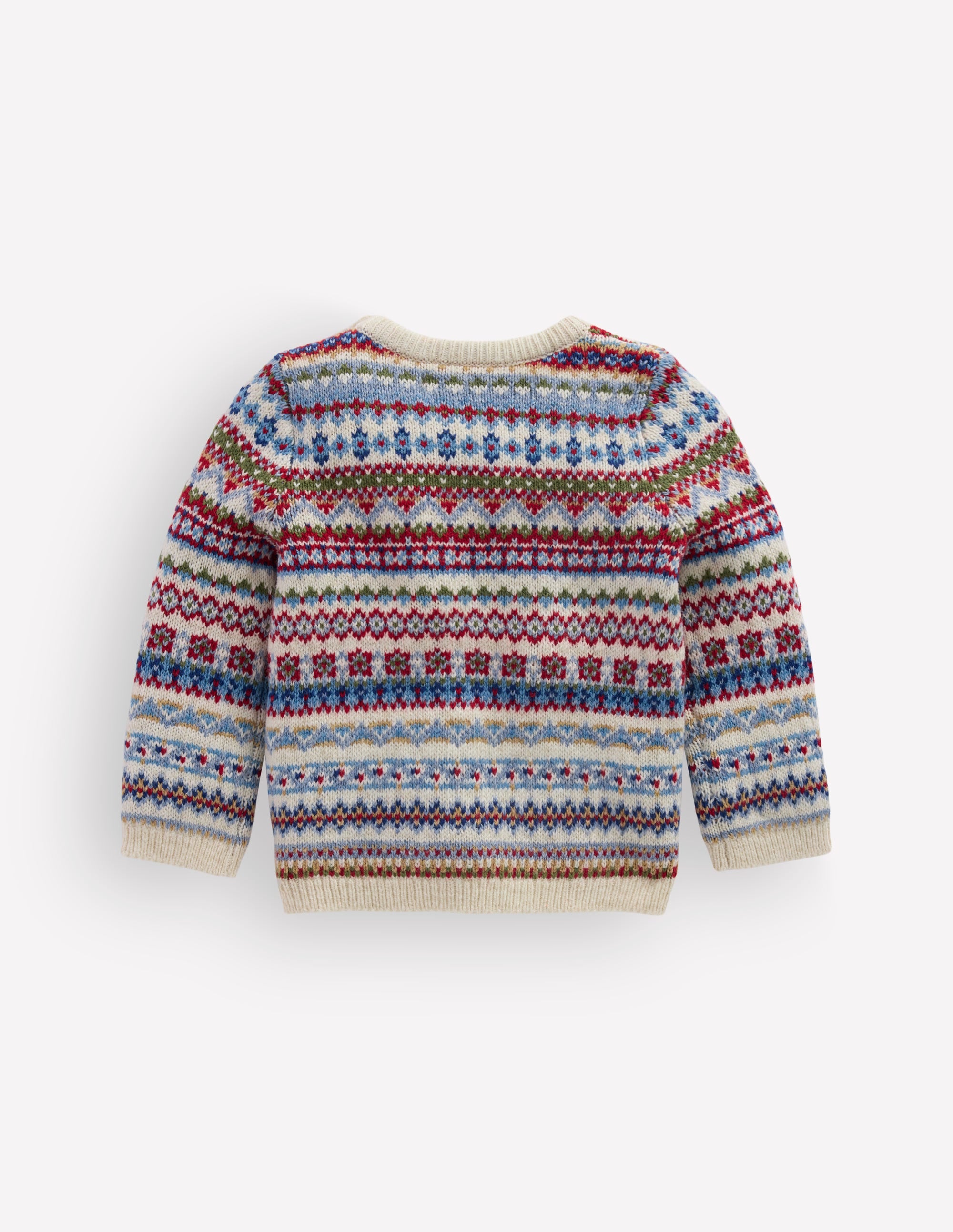 Fair-Isle-Pullover-Bunt Sanftes Fair-Isle - Image 4