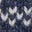 Fair-Isle-Pullover-Schuluniform-Marineblau Meliert Festlich