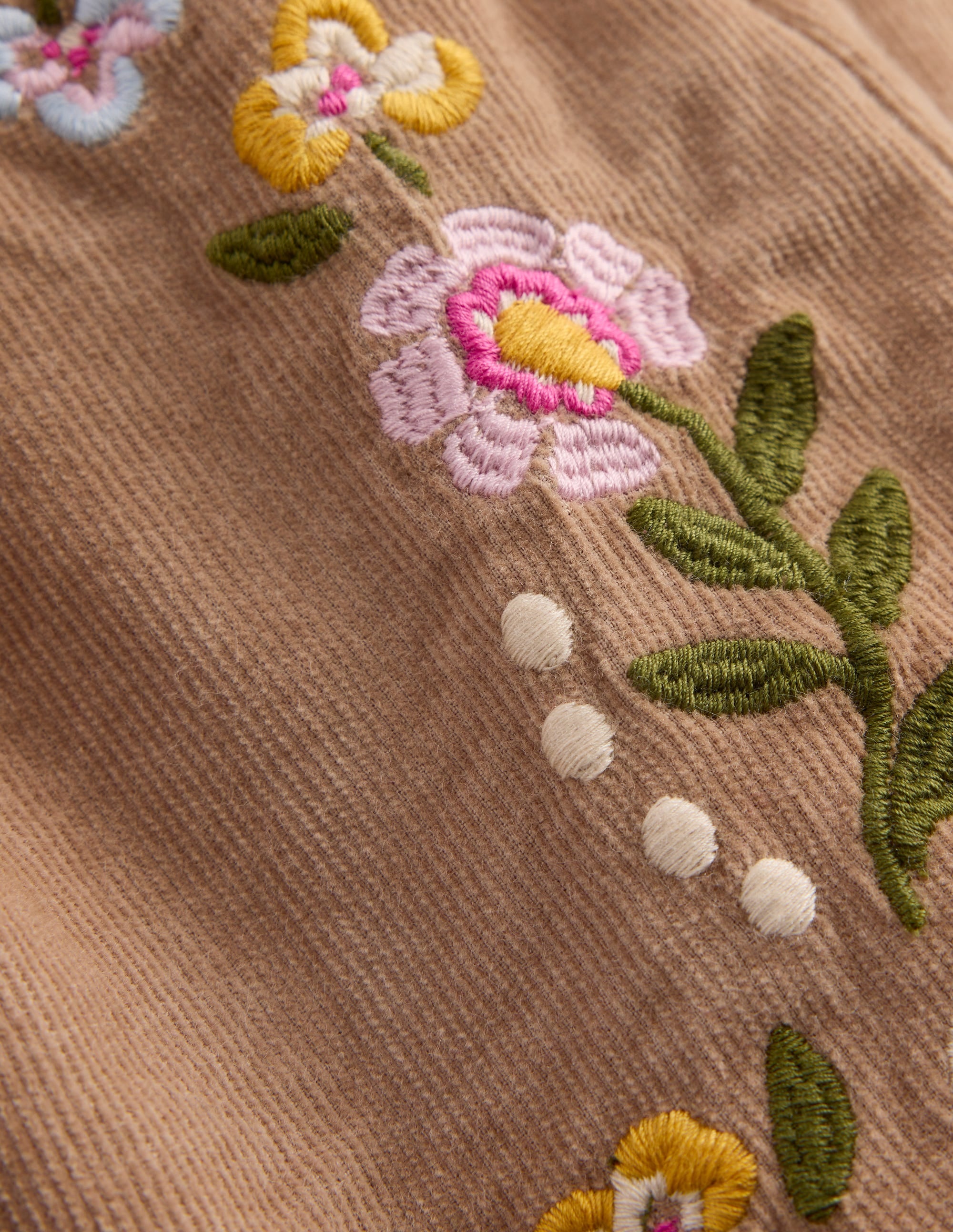Besticktes Schürzenkleid-Set-Ingwer Stickerei - Image 3
