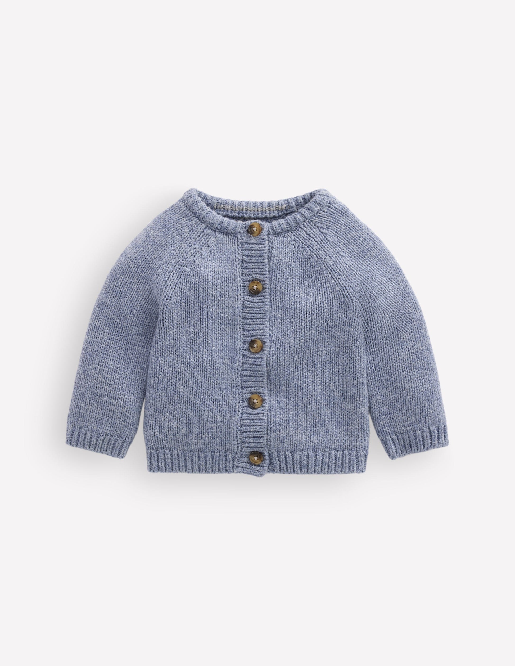 Grobstrickjacke-Gletscherblau Meliert-2