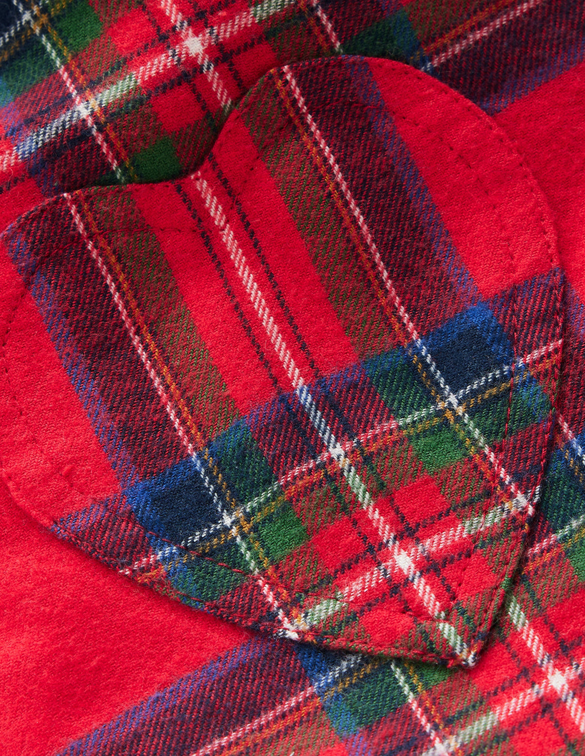Woven Dungarees Set-Red Check - Image 4
